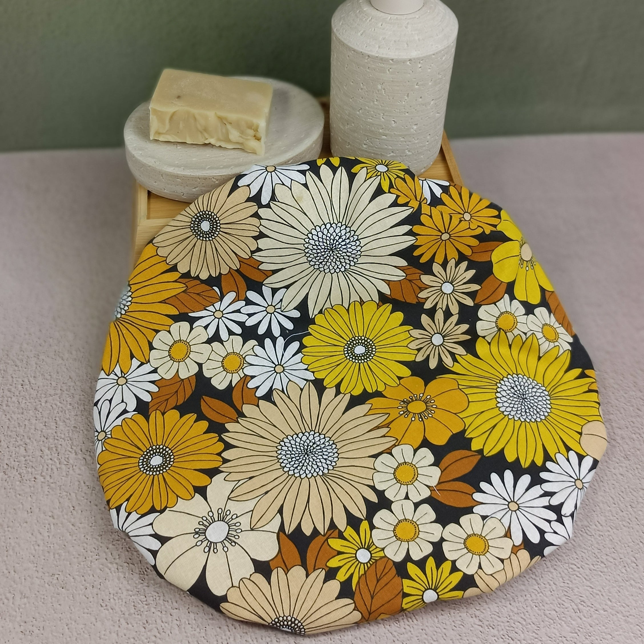 Bonnet de soin cheveux Ibiza jaune