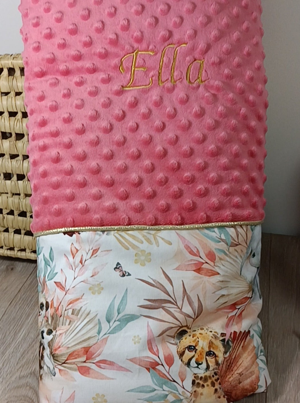 Couverture bébé personnalisable