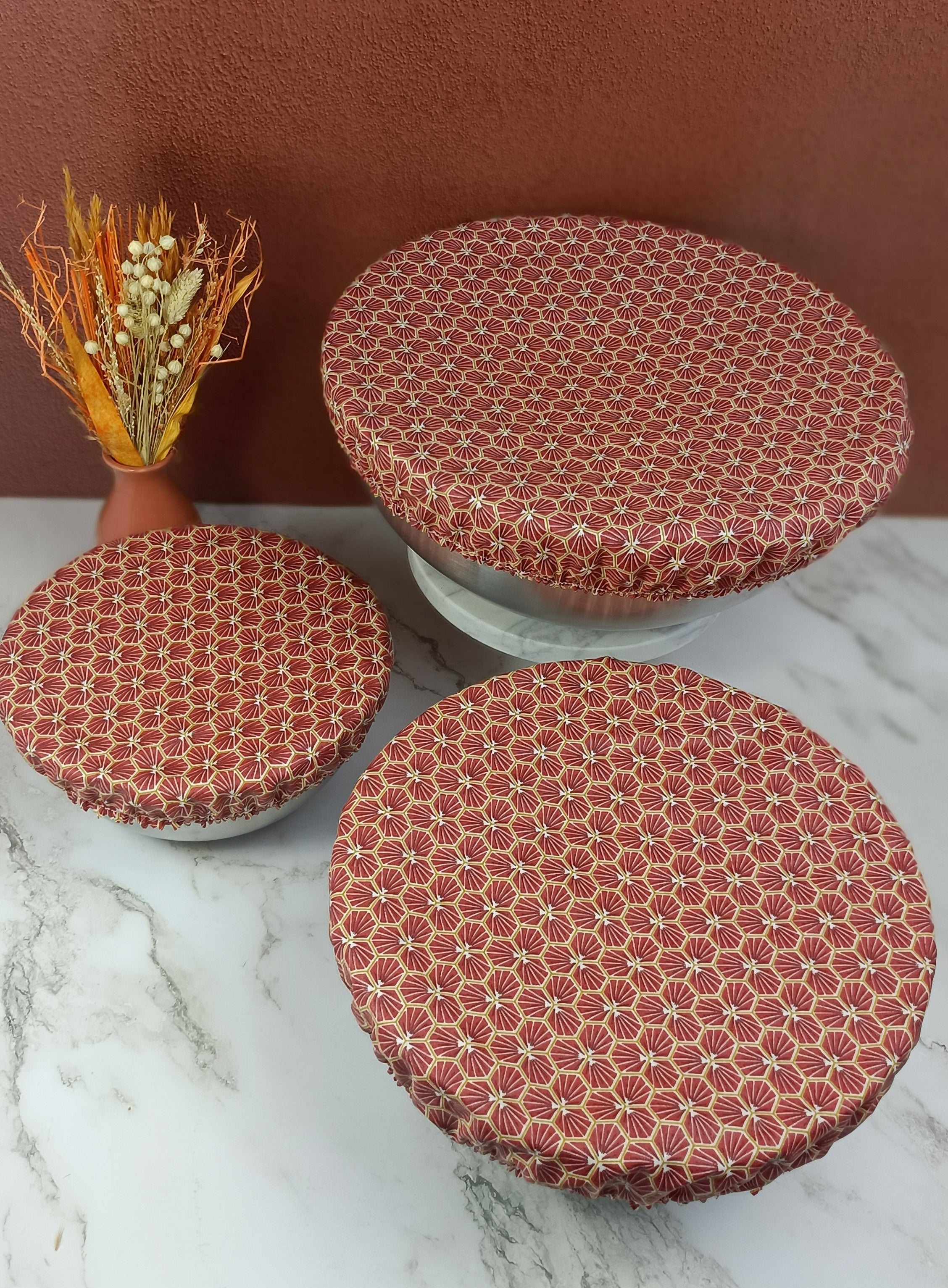 Couvre plat lavable riad brusheta