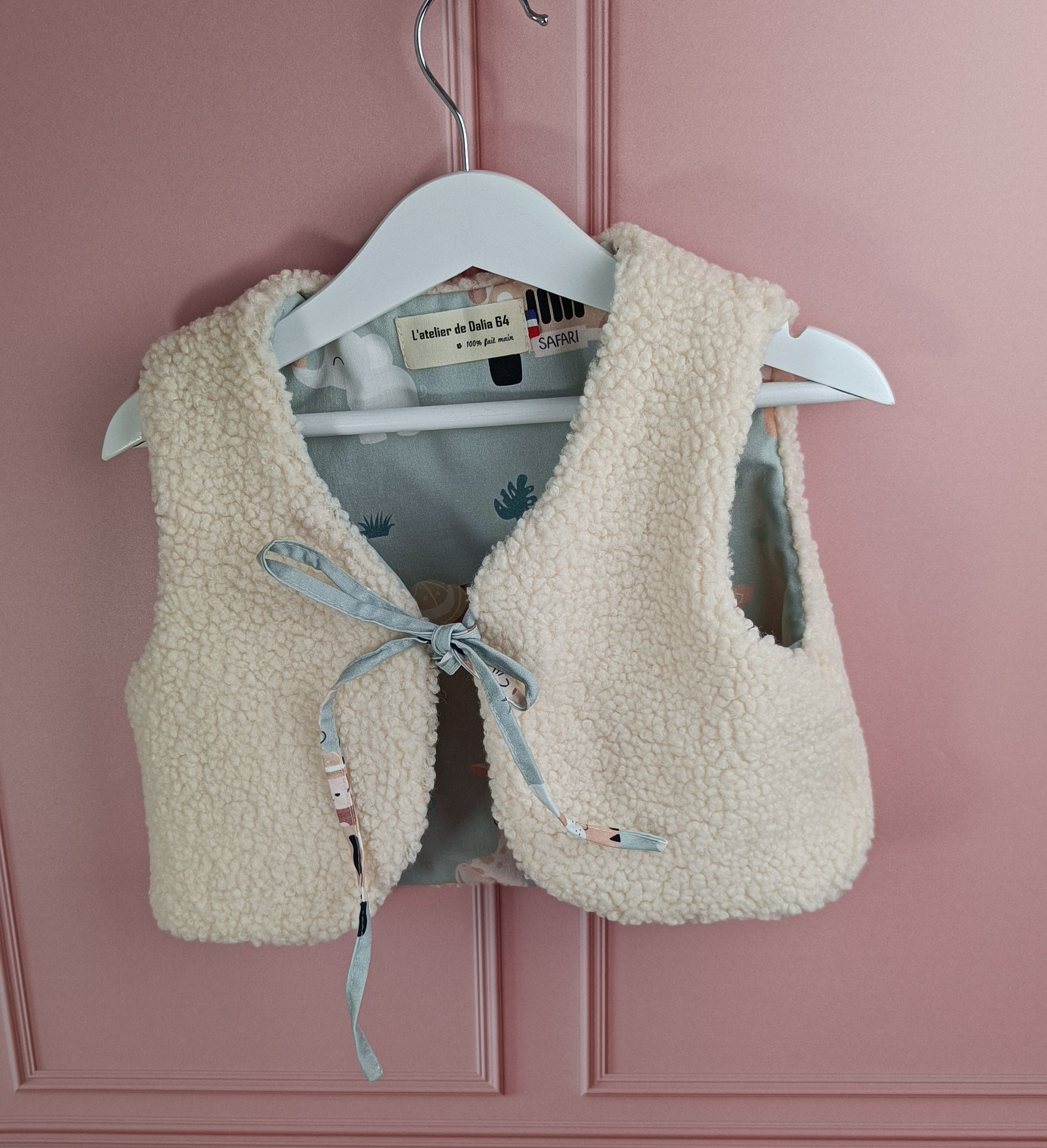 Gilet berger enfant safari