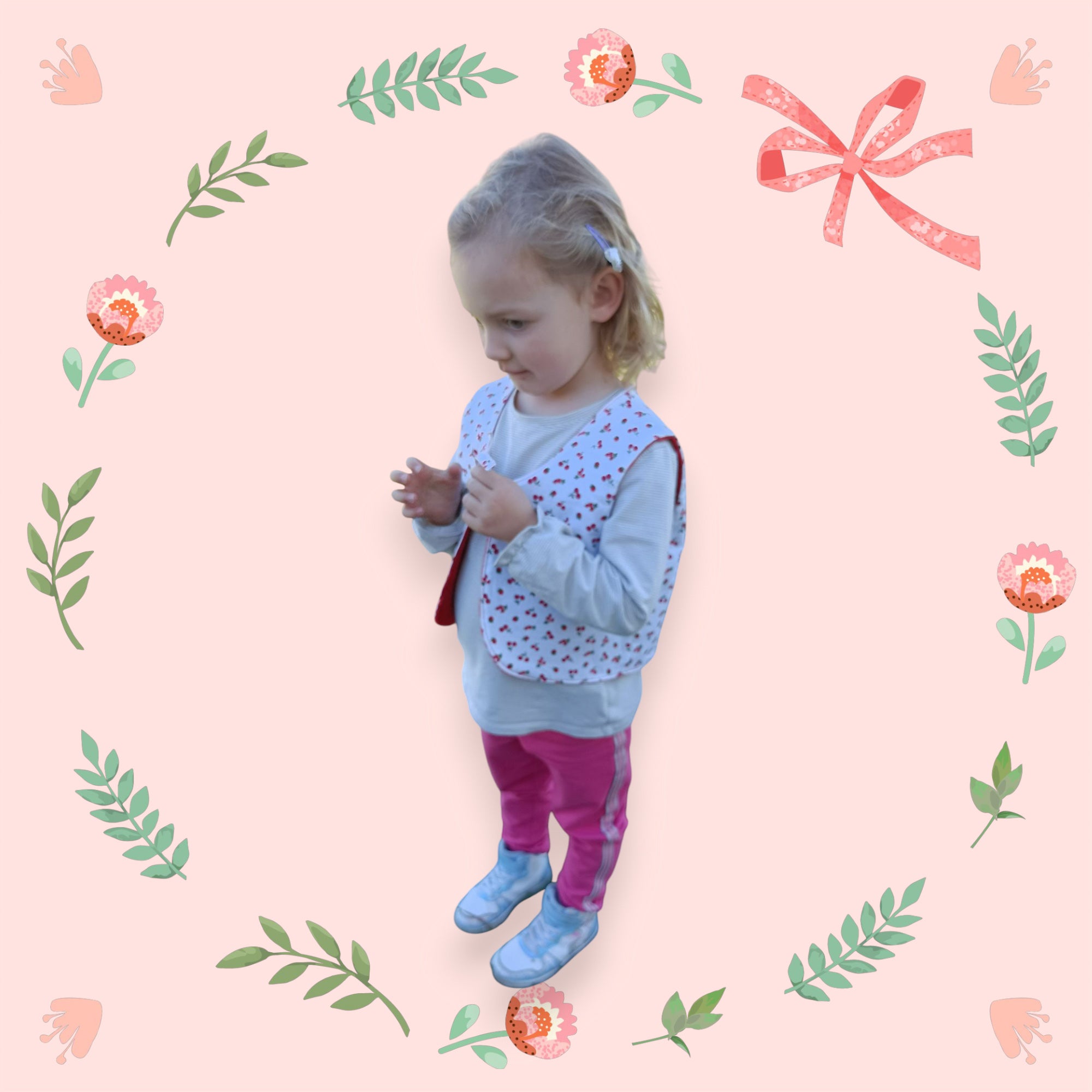 Gilet berger enfant sans manche