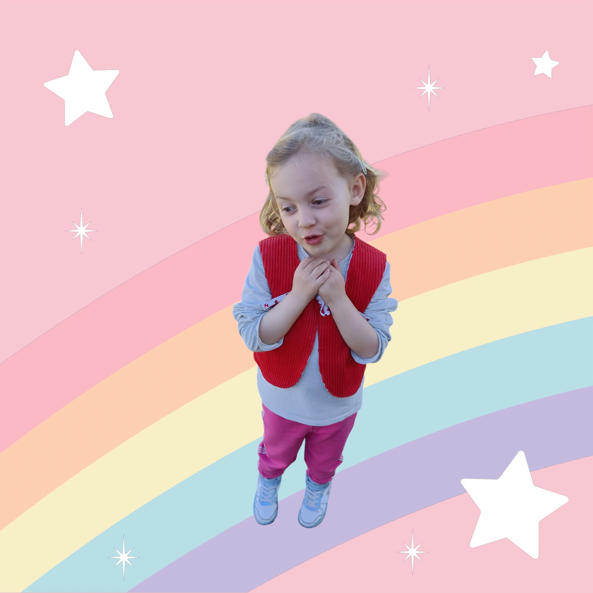 Gilet berger enfant sans manche