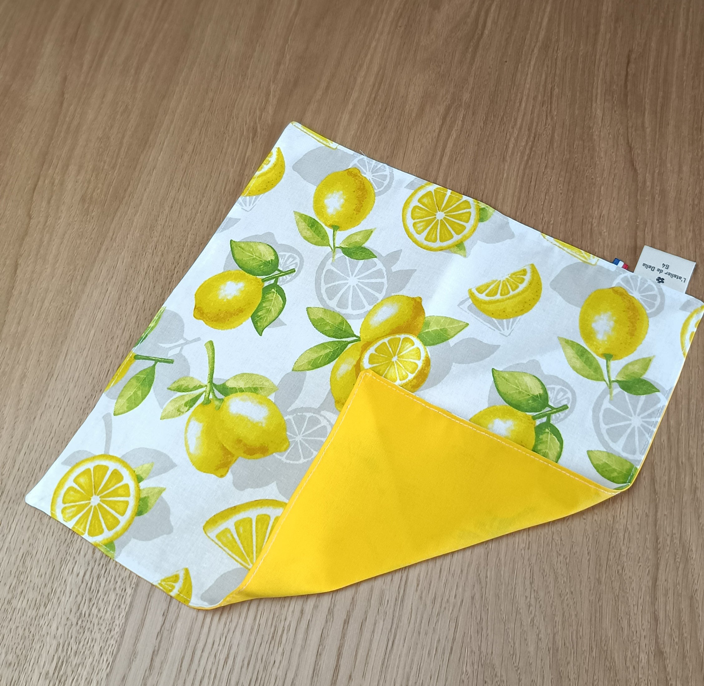 Serviettes de table - Citron