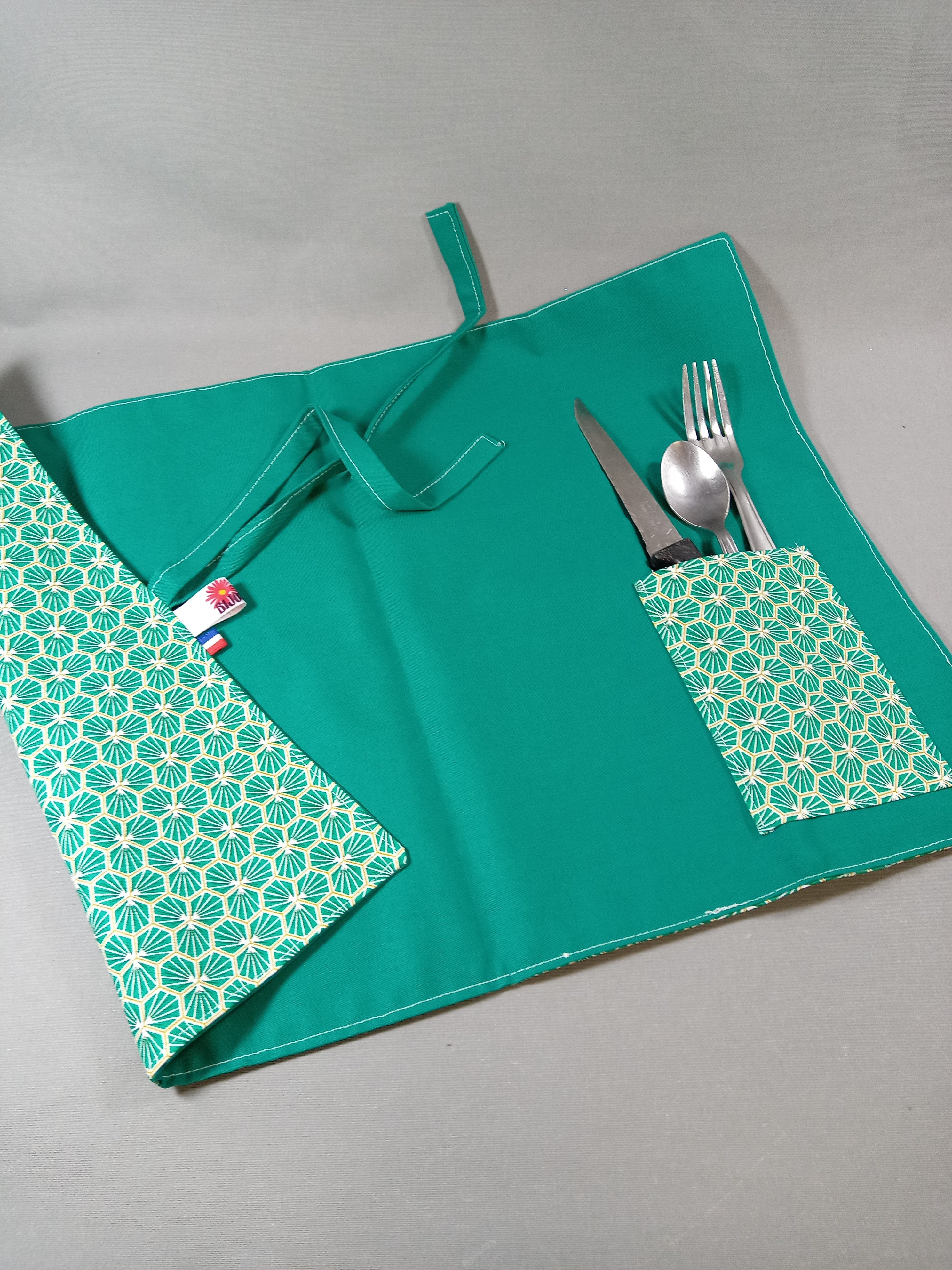 Set de table lavable - porte couvert - Riad