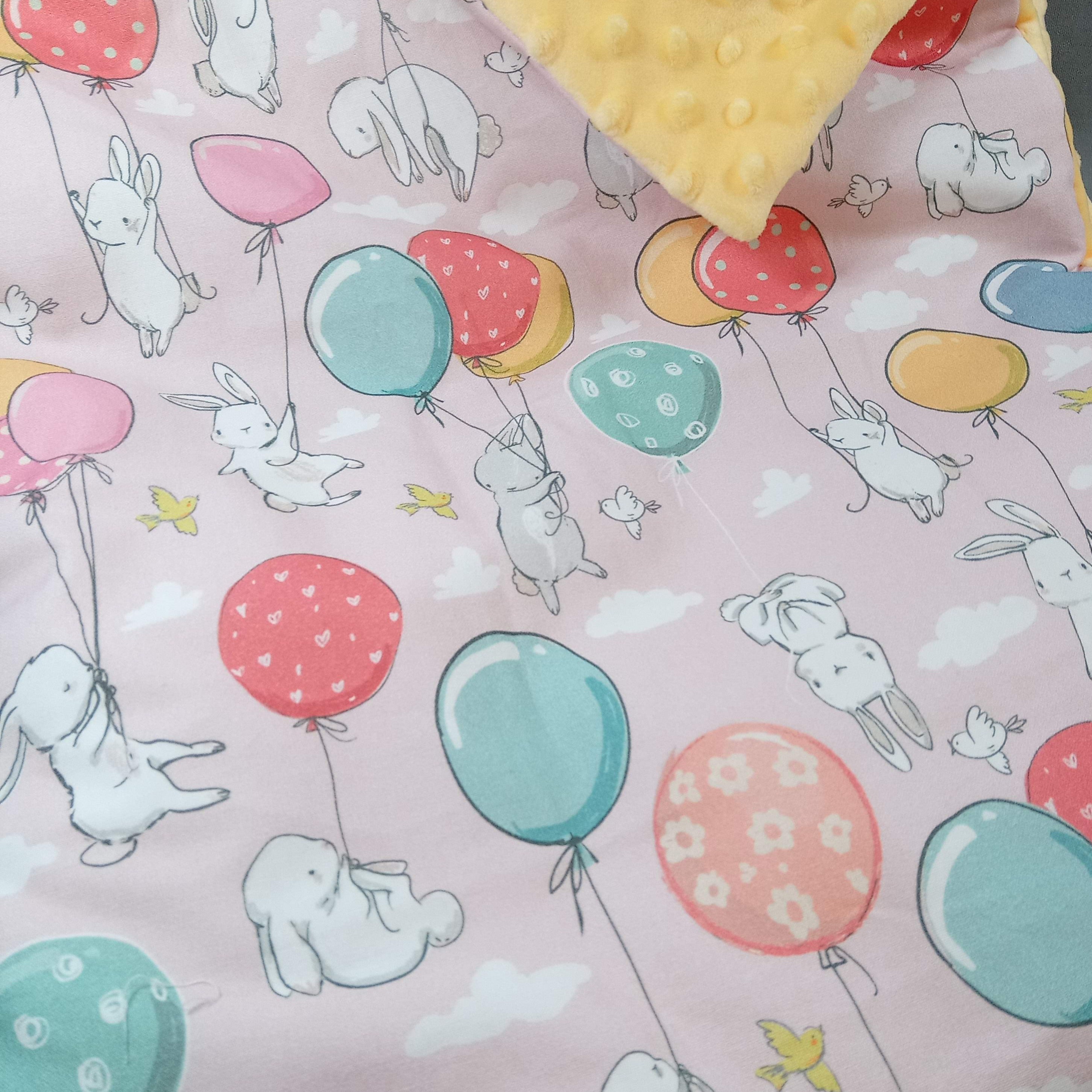 Baby blanket - "The green jungle"