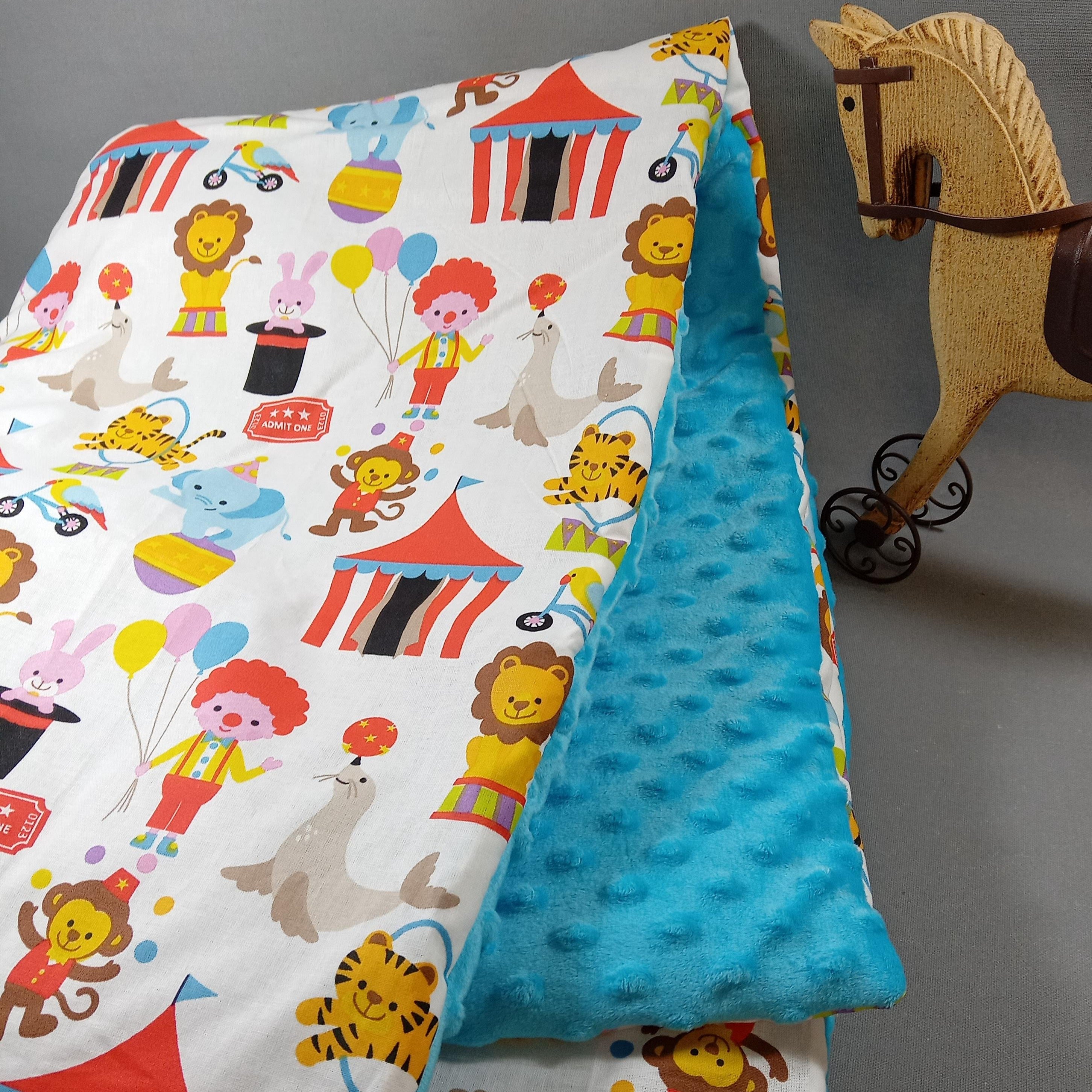 Baby blanket - "The green jungle"