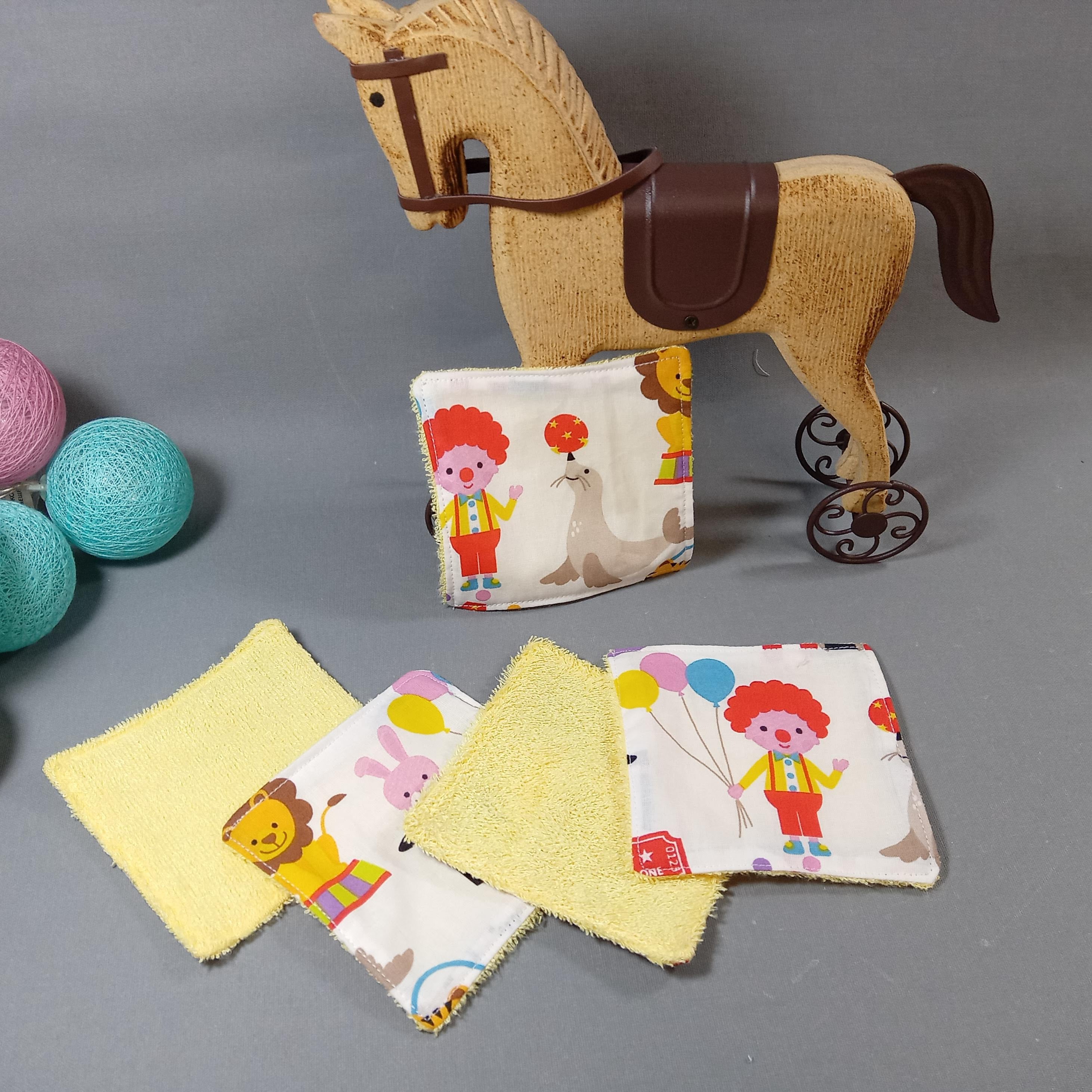 lingettes lavables bébé
