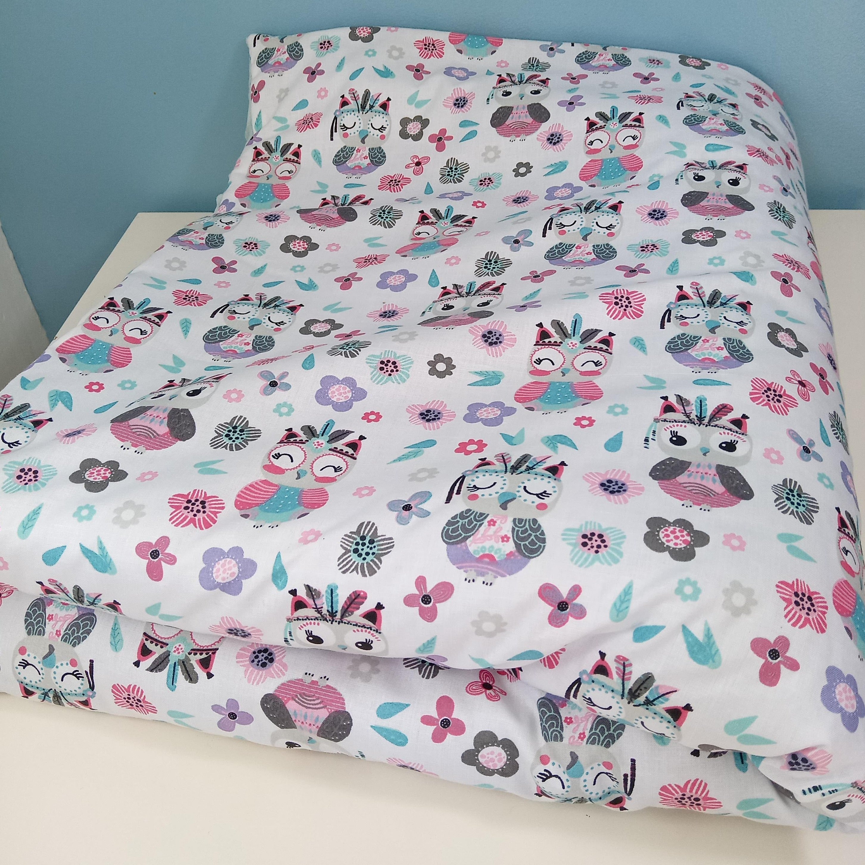 Baby blanket - "The green jungle"