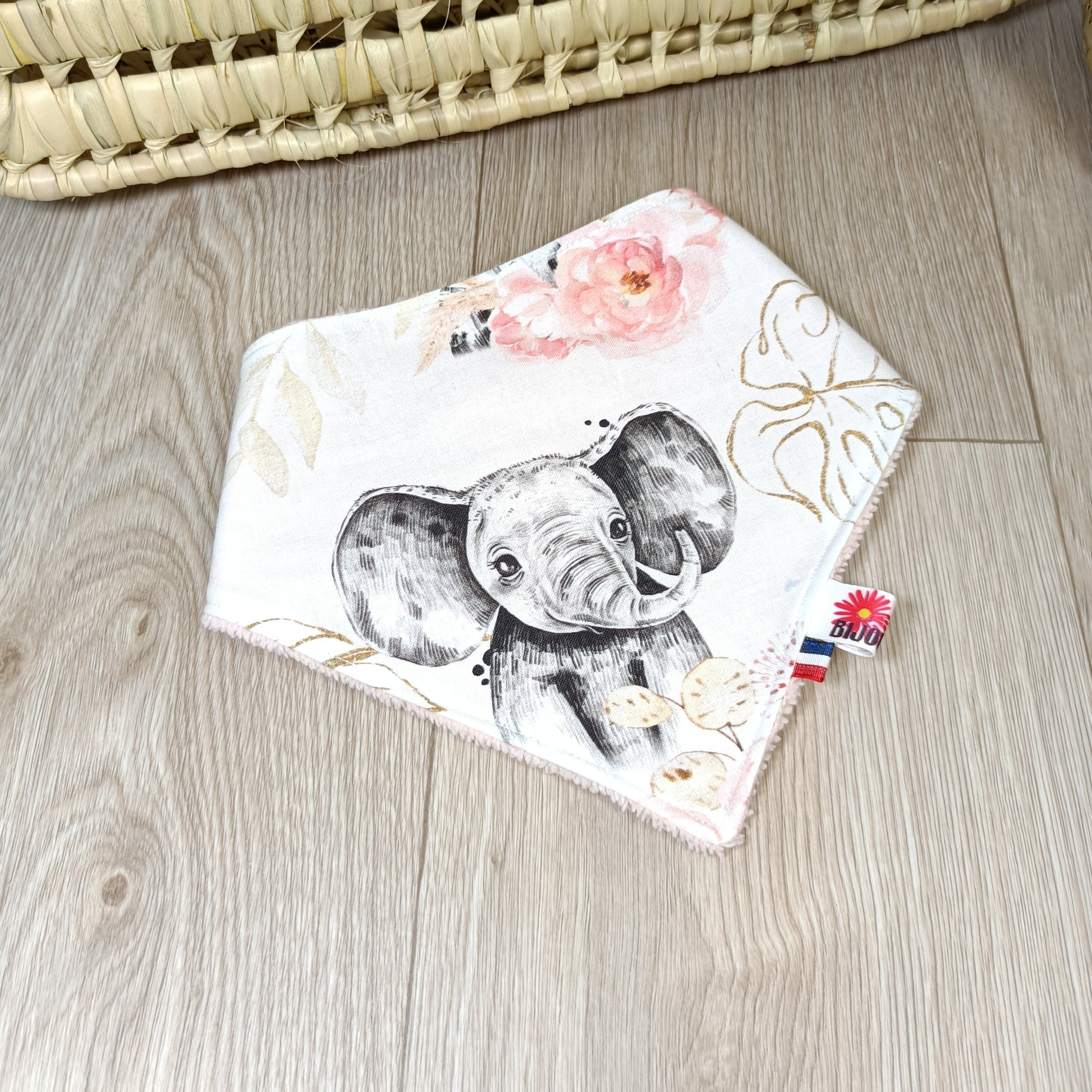 Bavoir bandana bébé personnalisable