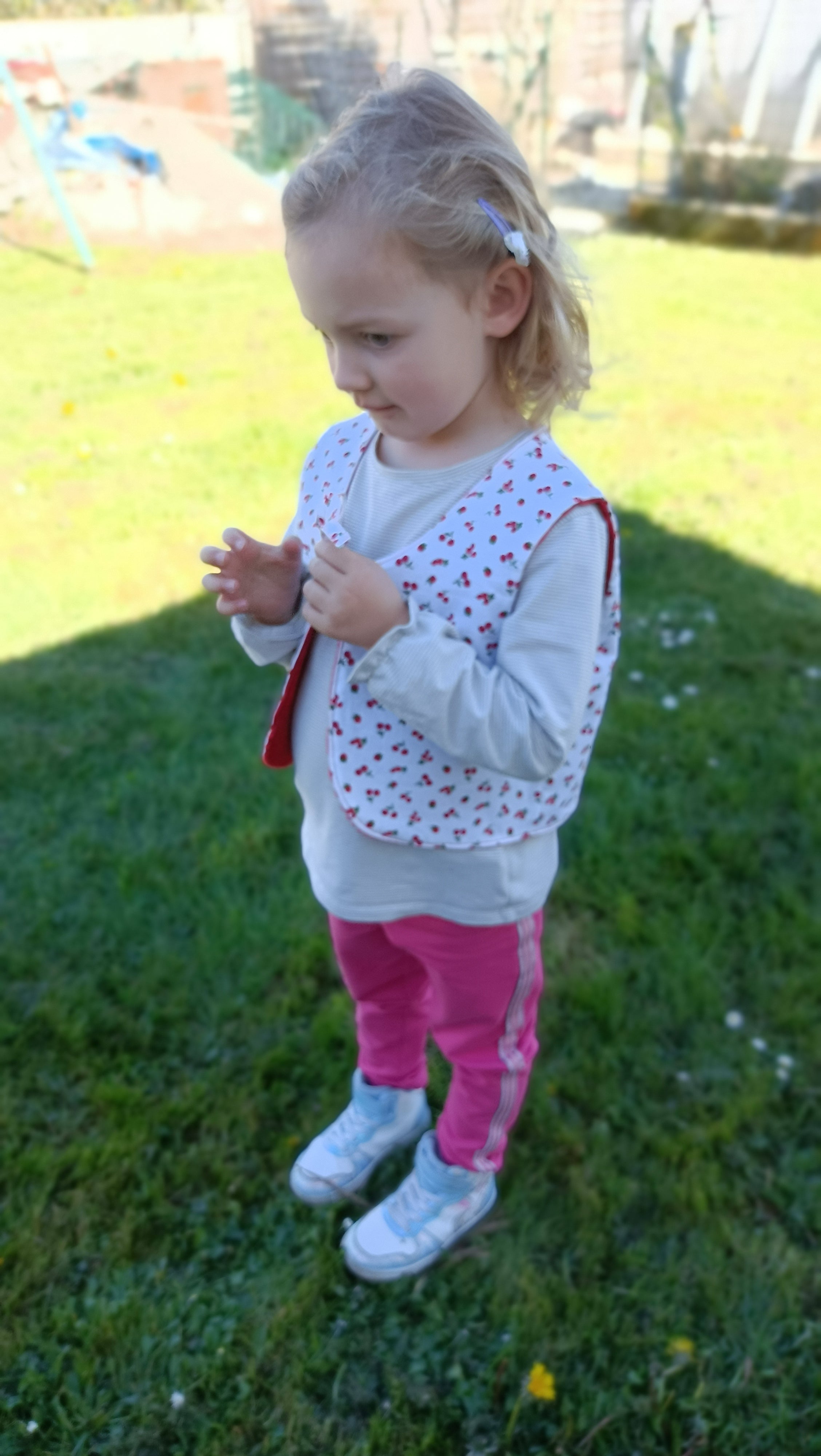 Gilet berger enfant sans manche