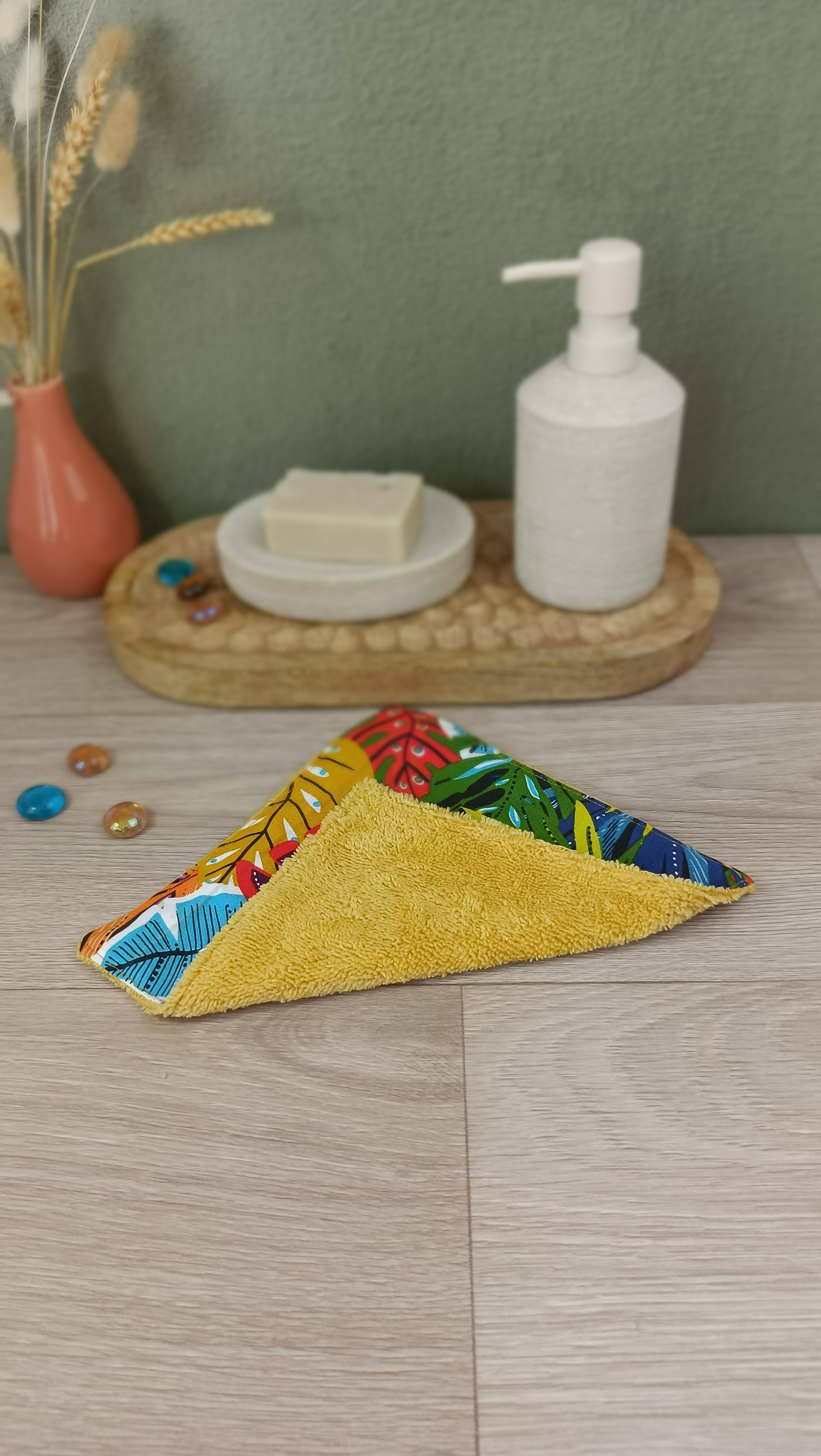 Trousse maquillage molletonnée et accessoires assortis - Lovoli multico