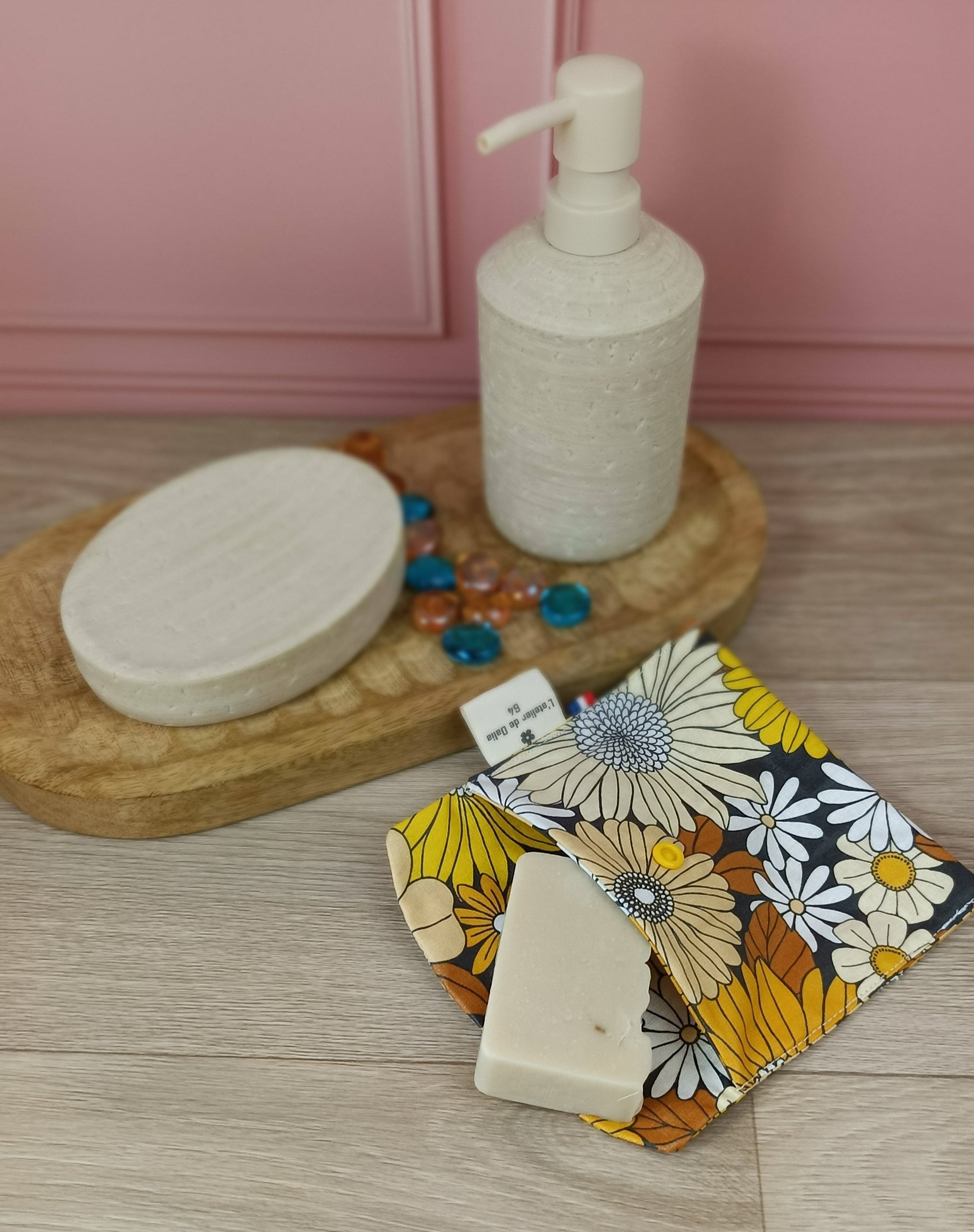 Étuis à brosses à dent et pochettes à savon lavables - Collection Ibiza