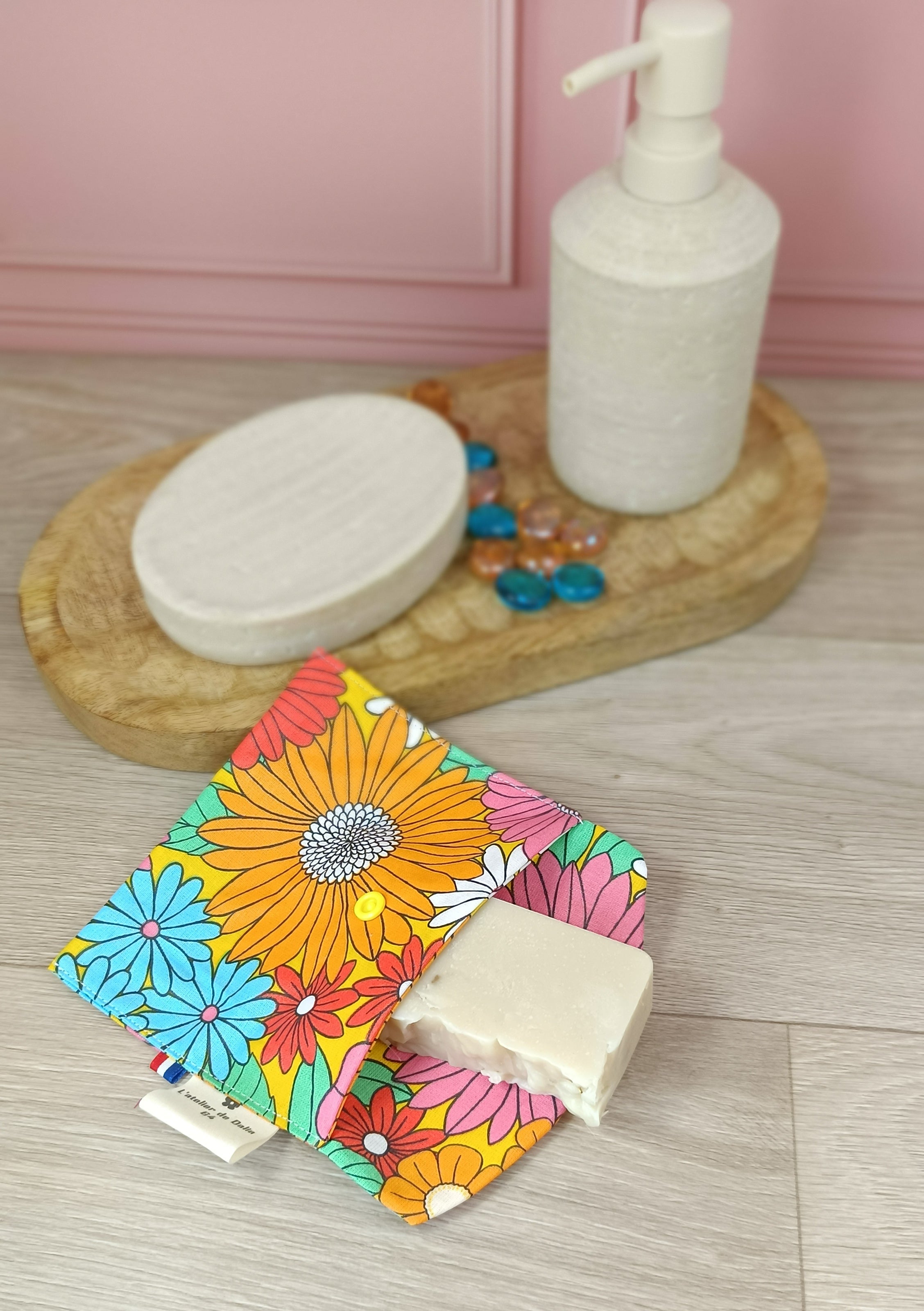 Étuis à brosses à dent et pochettes à savon lavables - Collection Ibiza