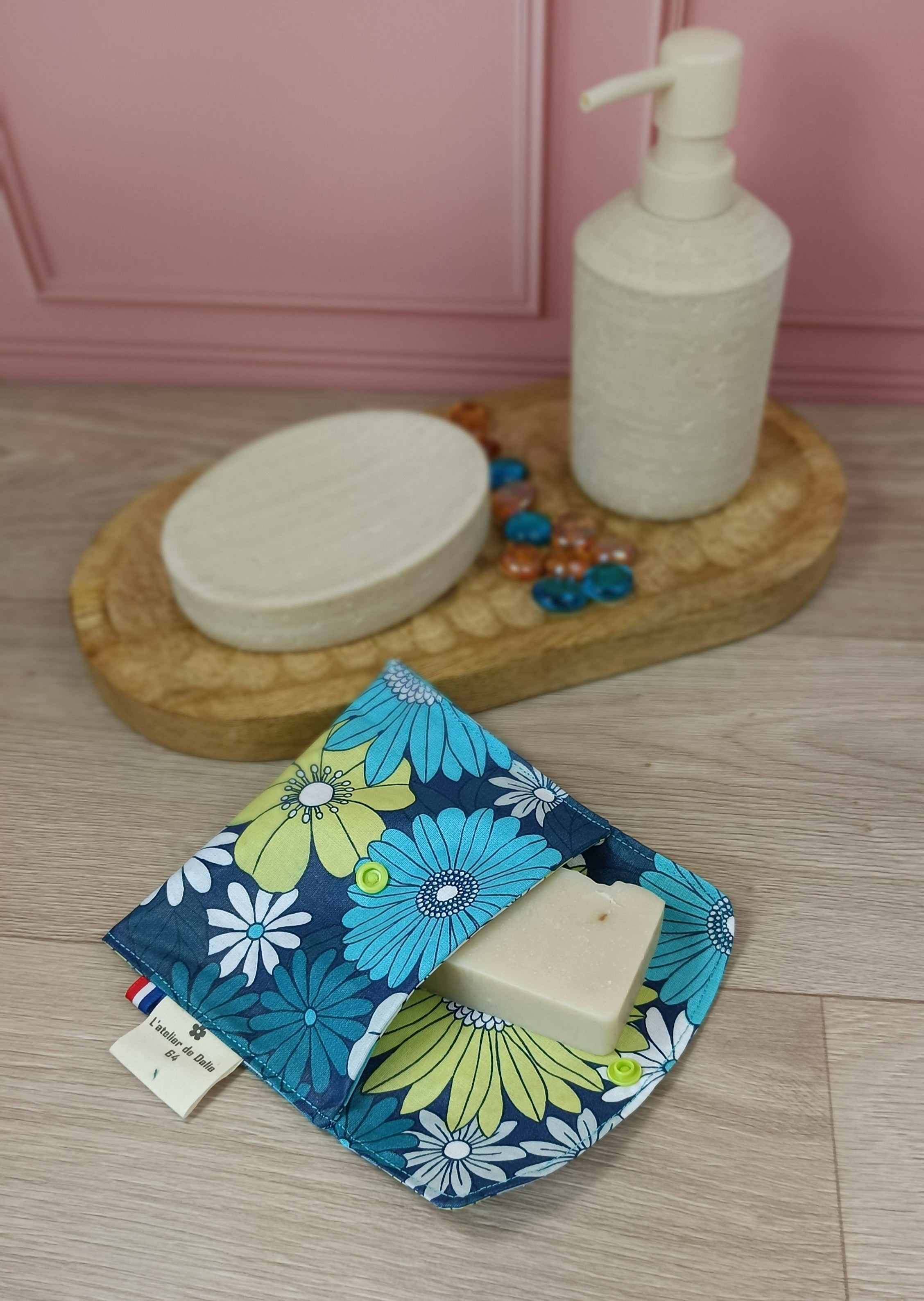 Étuis à brosses à dent et pochettes à savon lavables - Collection Ibiza