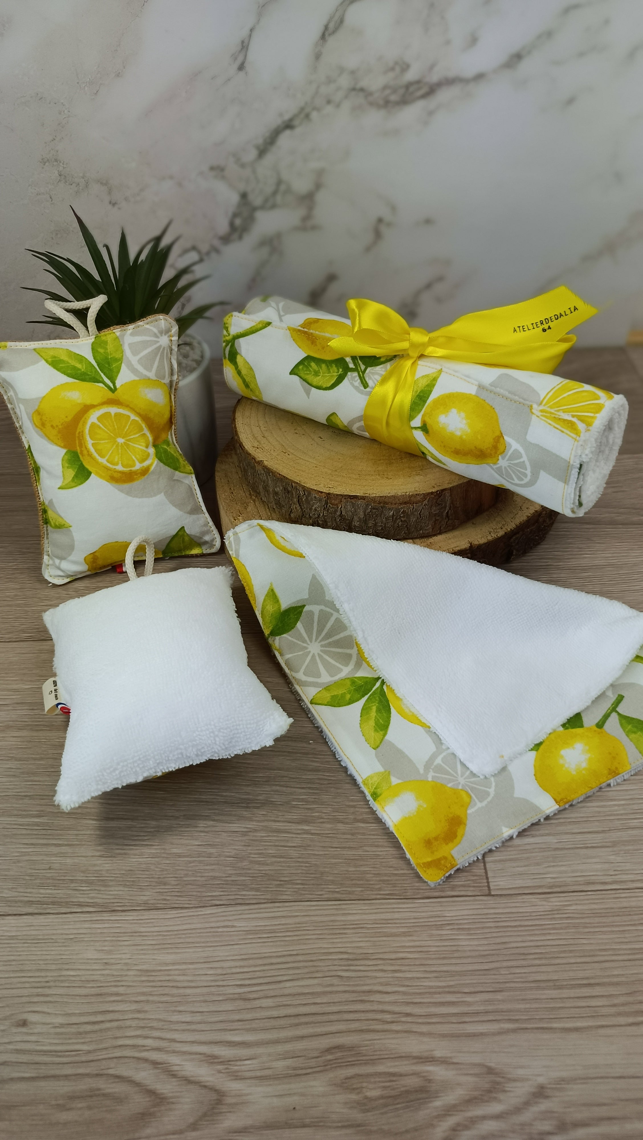 Eponges lavables - Collection fruité