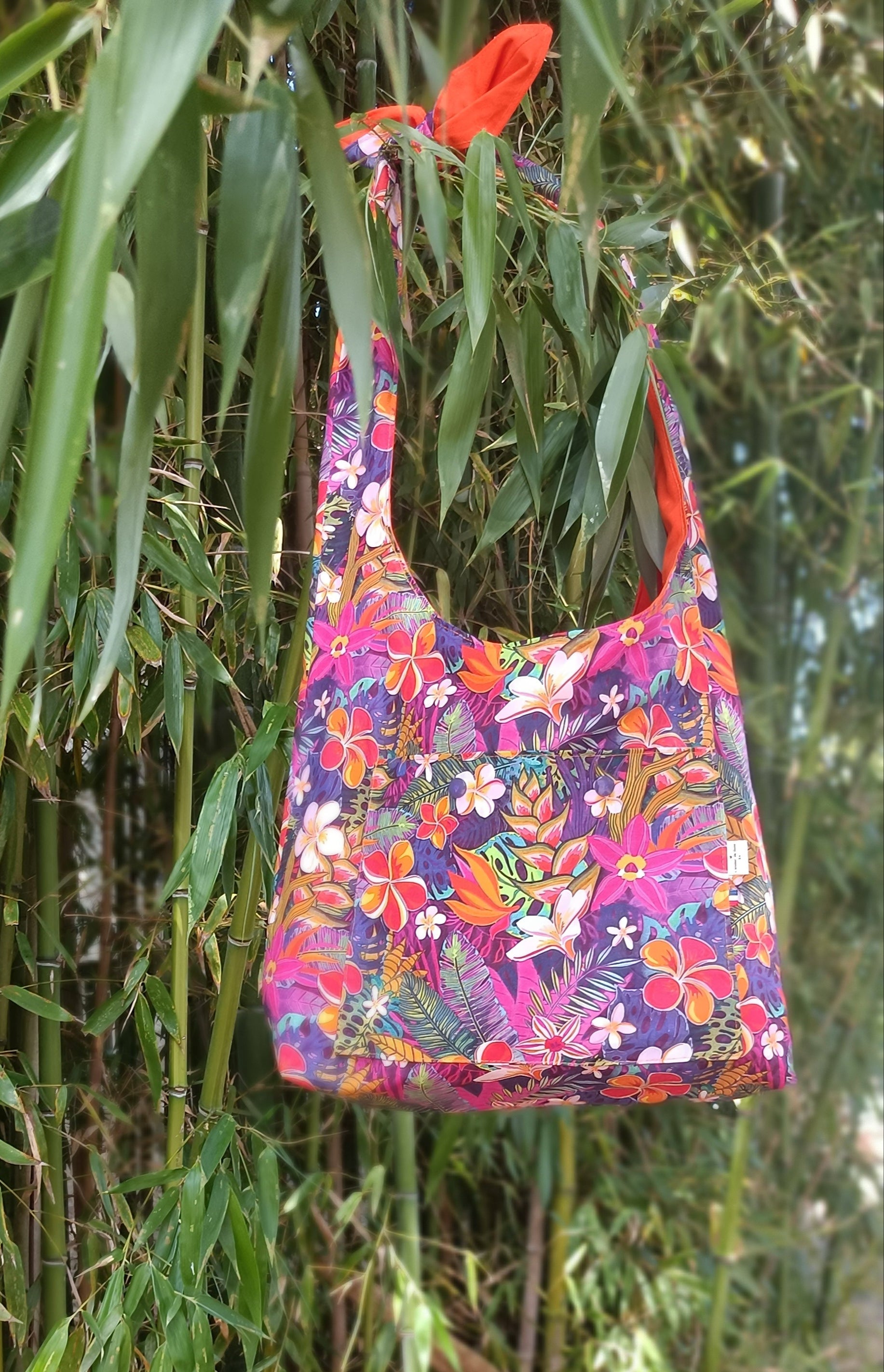 Sac bandoulière - BOHO - Tropicale