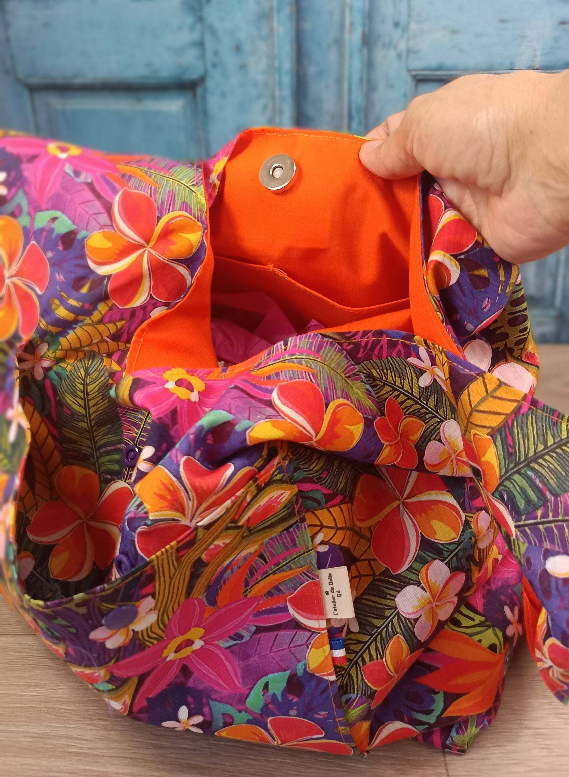 Sac bandoulière - BOHO - Tropicale