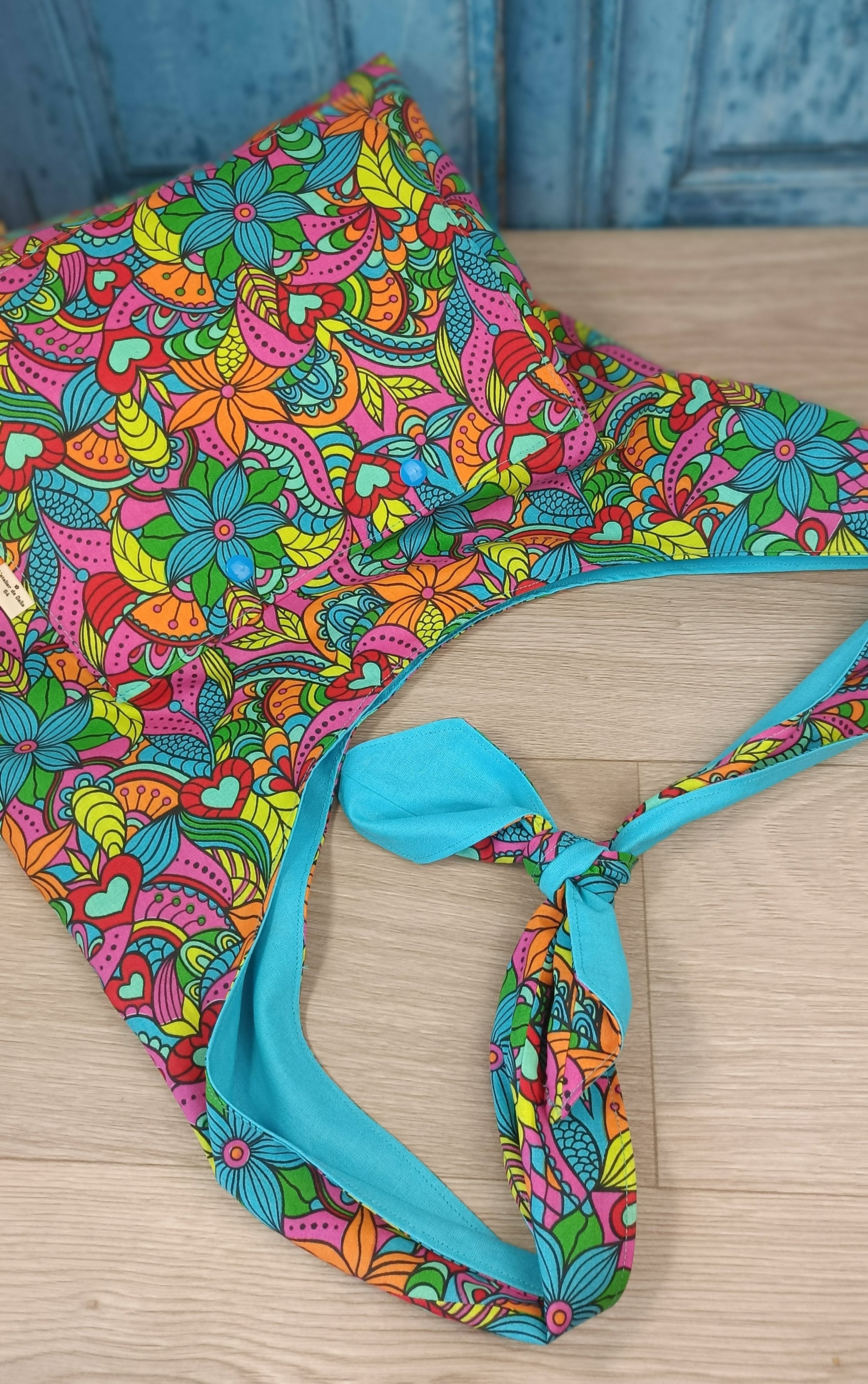 Sac bandoulière - BOHO - Orchidée