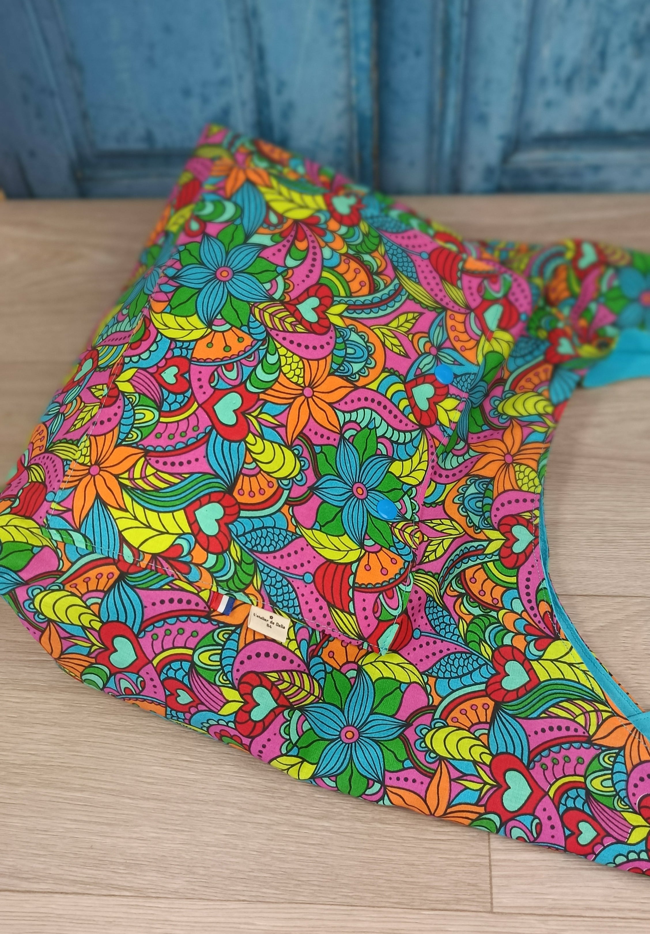 Sac bandoulière - BOHO - Orchidée