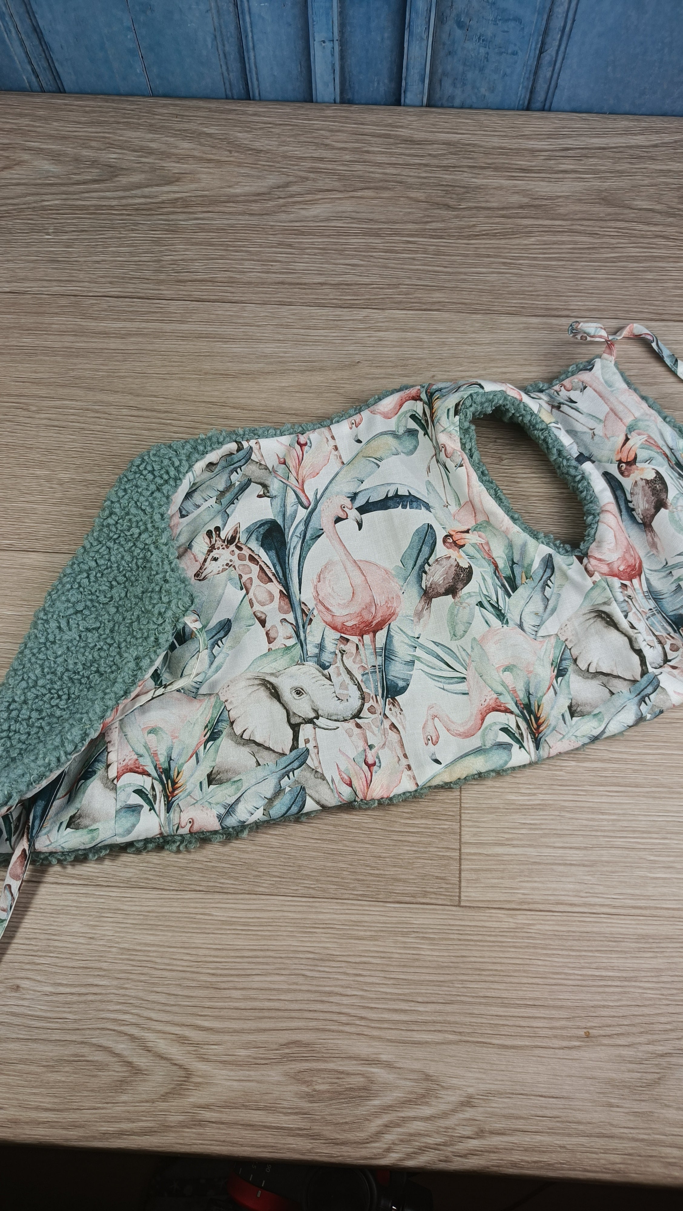 Gilet berger bébé réversible - vêtement bébé