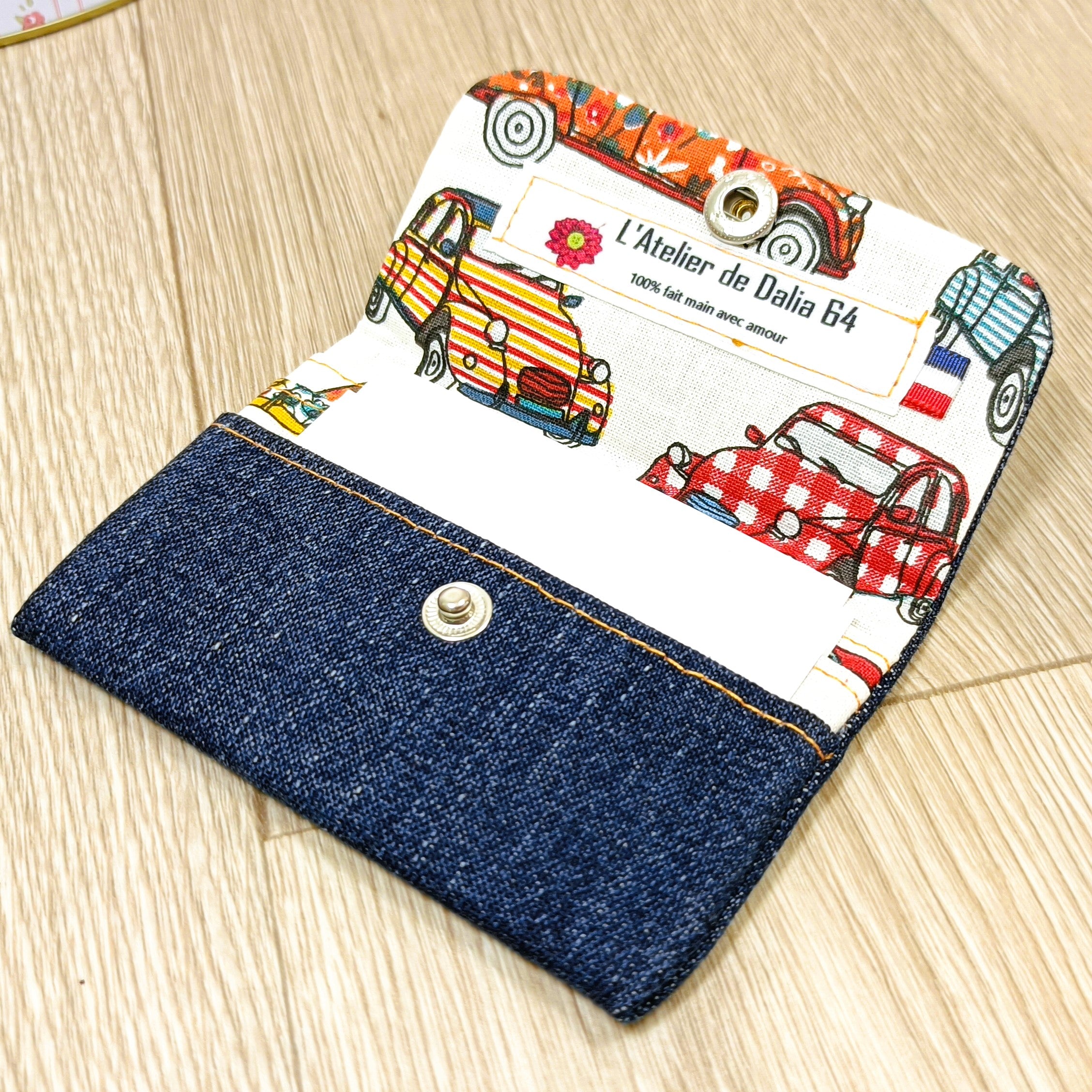 Portes cartes - Jeans ou velours