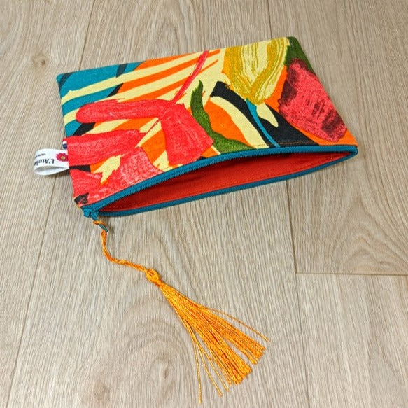 Tote bag cabas et sa pochette assorti - Louise