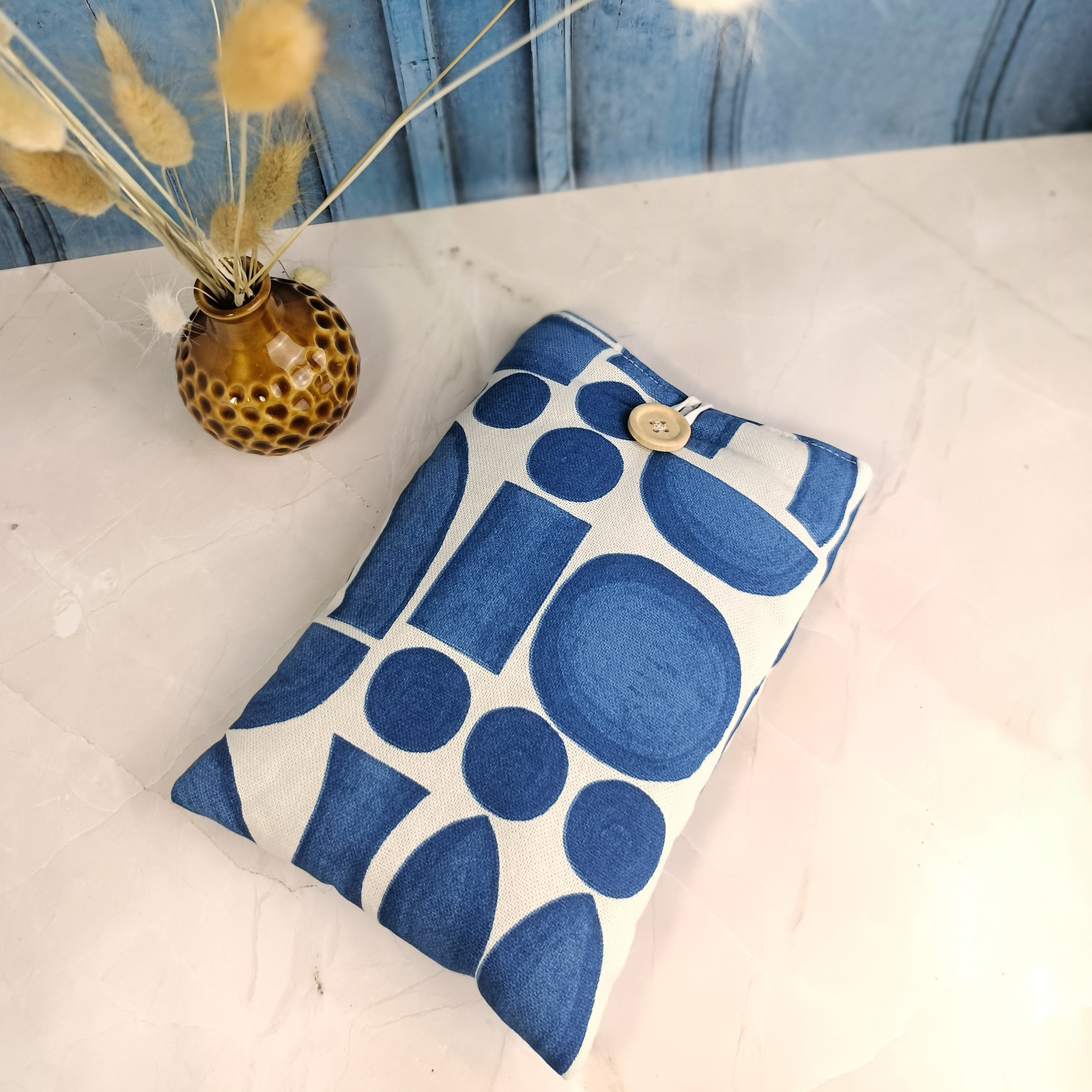 Pochette livre tissu Roxane