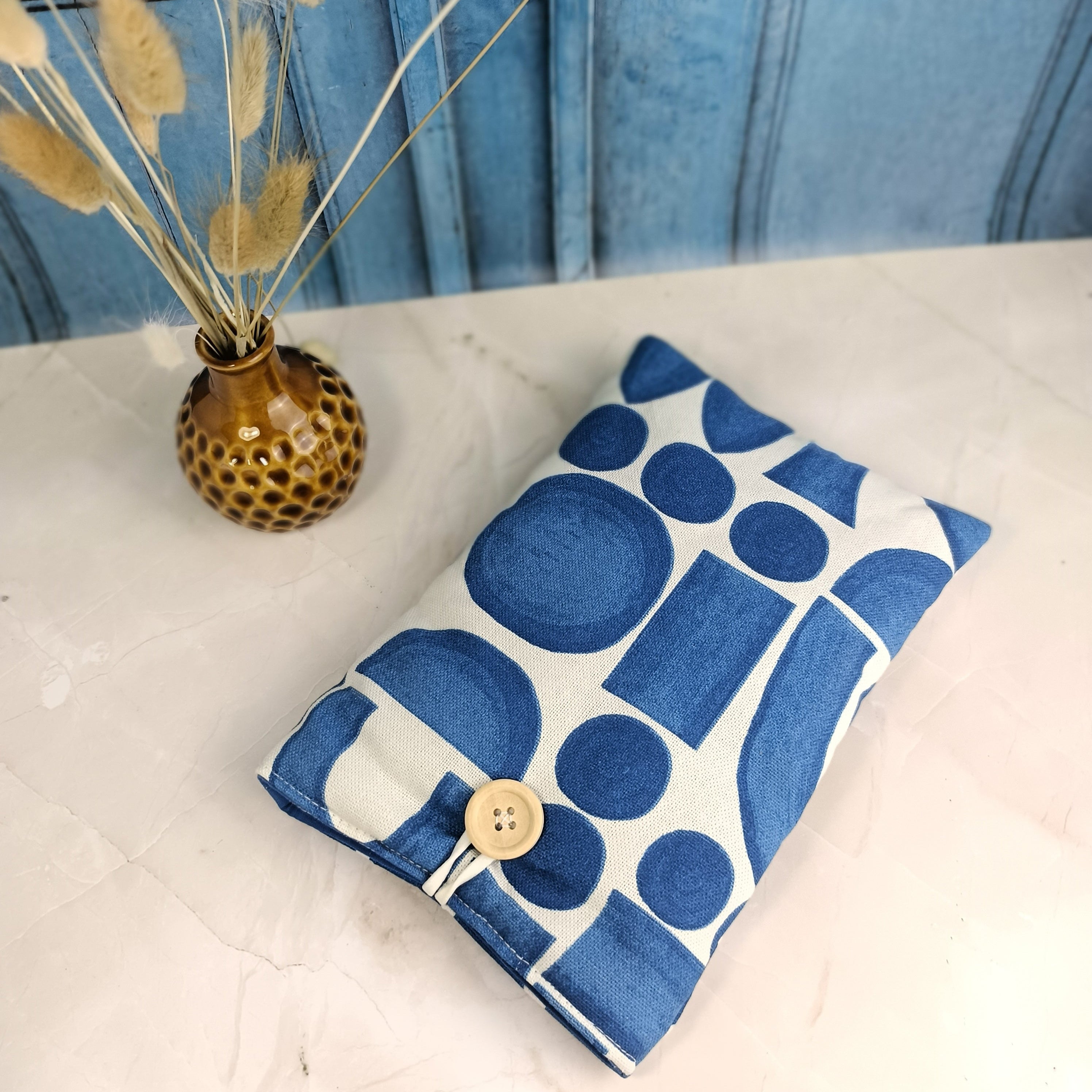 Pochette livre tissu Roxane