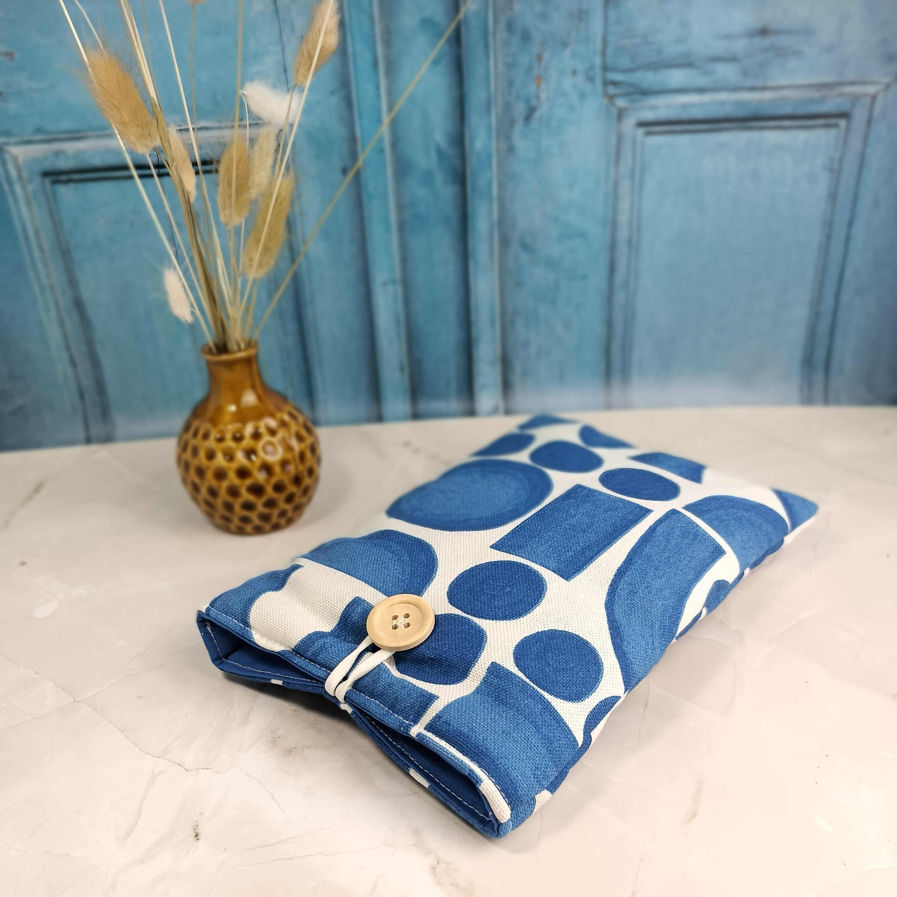 Pochette livre tissu Roxane