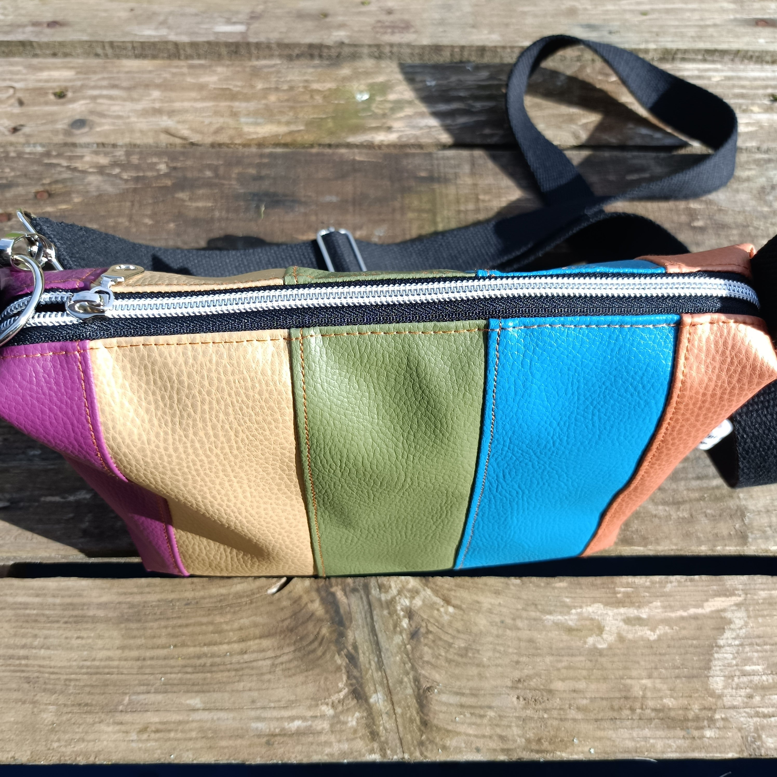 Sac à main bandoulière - Arc en ciel 1