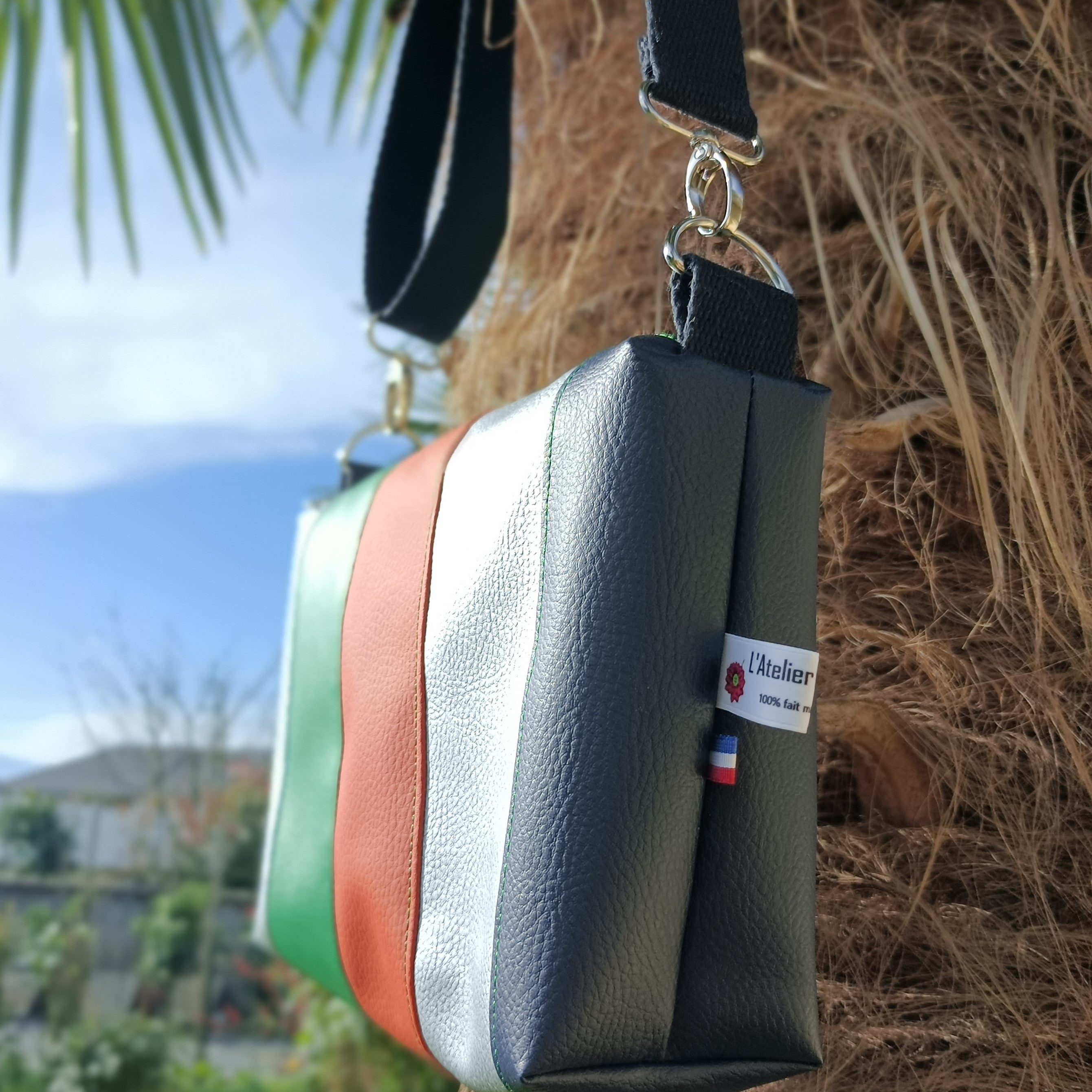 Sac à main bandoulière - Arc en ciel 2