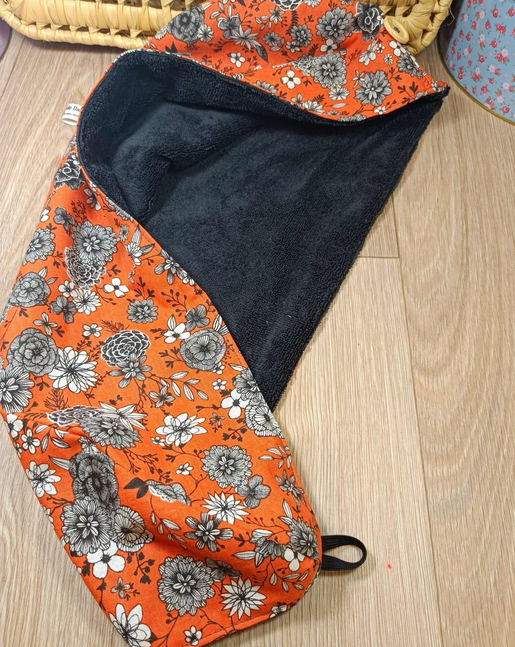 Serviette turban cheveux disponible