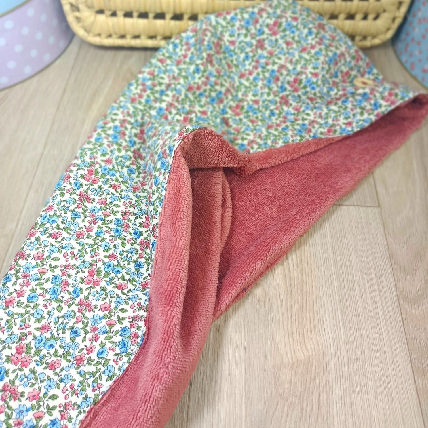 Serviette turban cheveux disponible