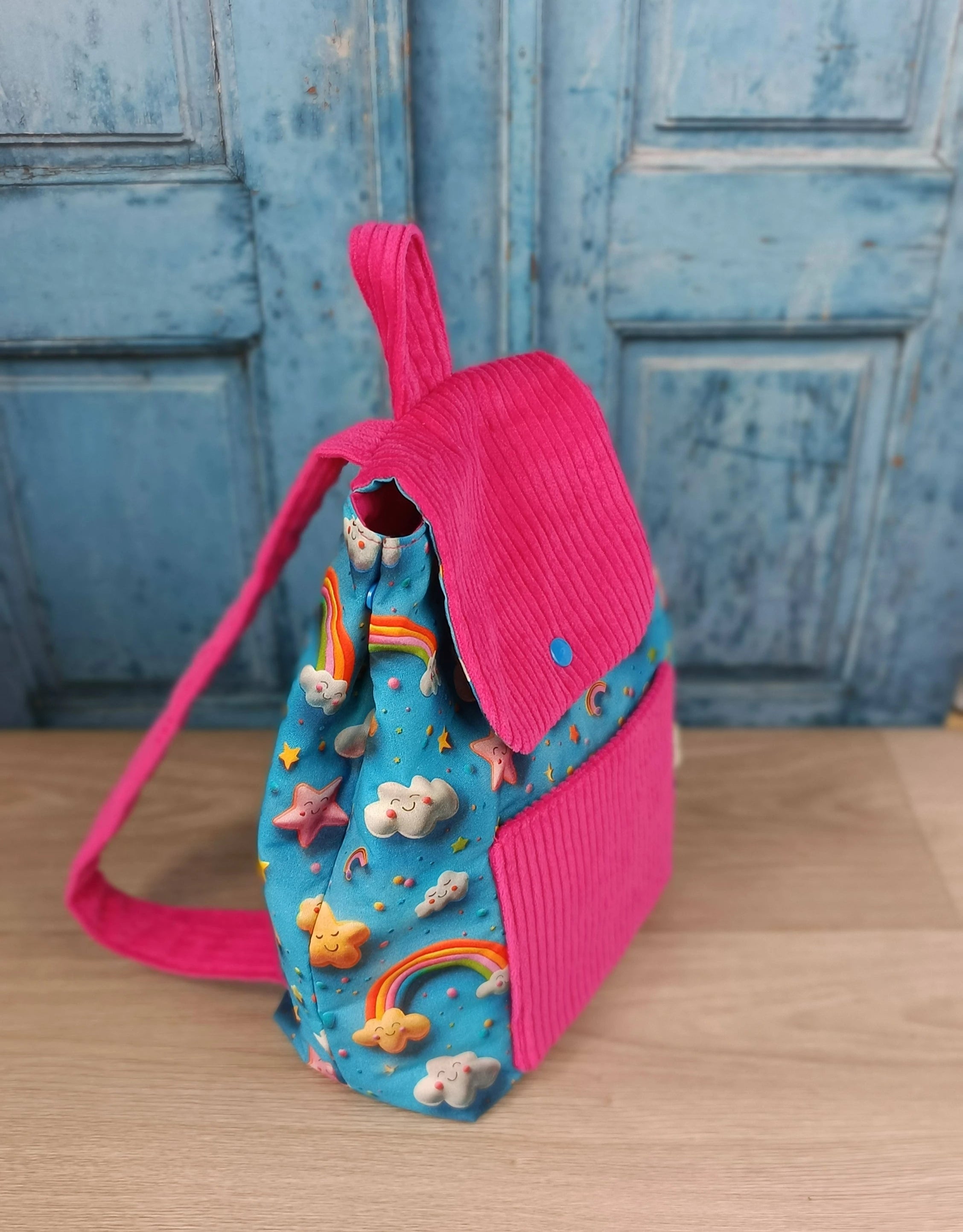 Sac à dos et serviette cantine SKY