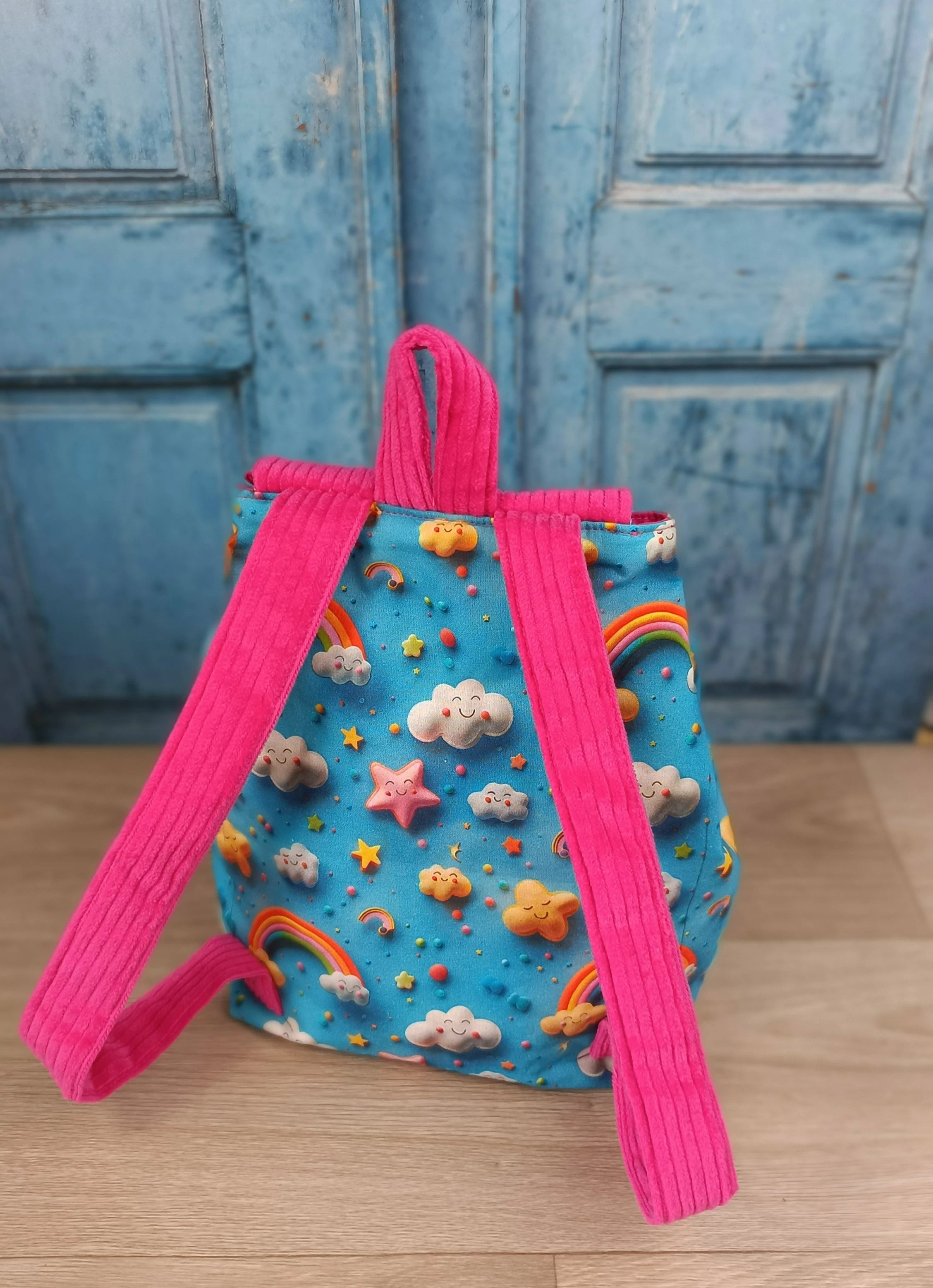Sac à dos et serviette cantine SKY