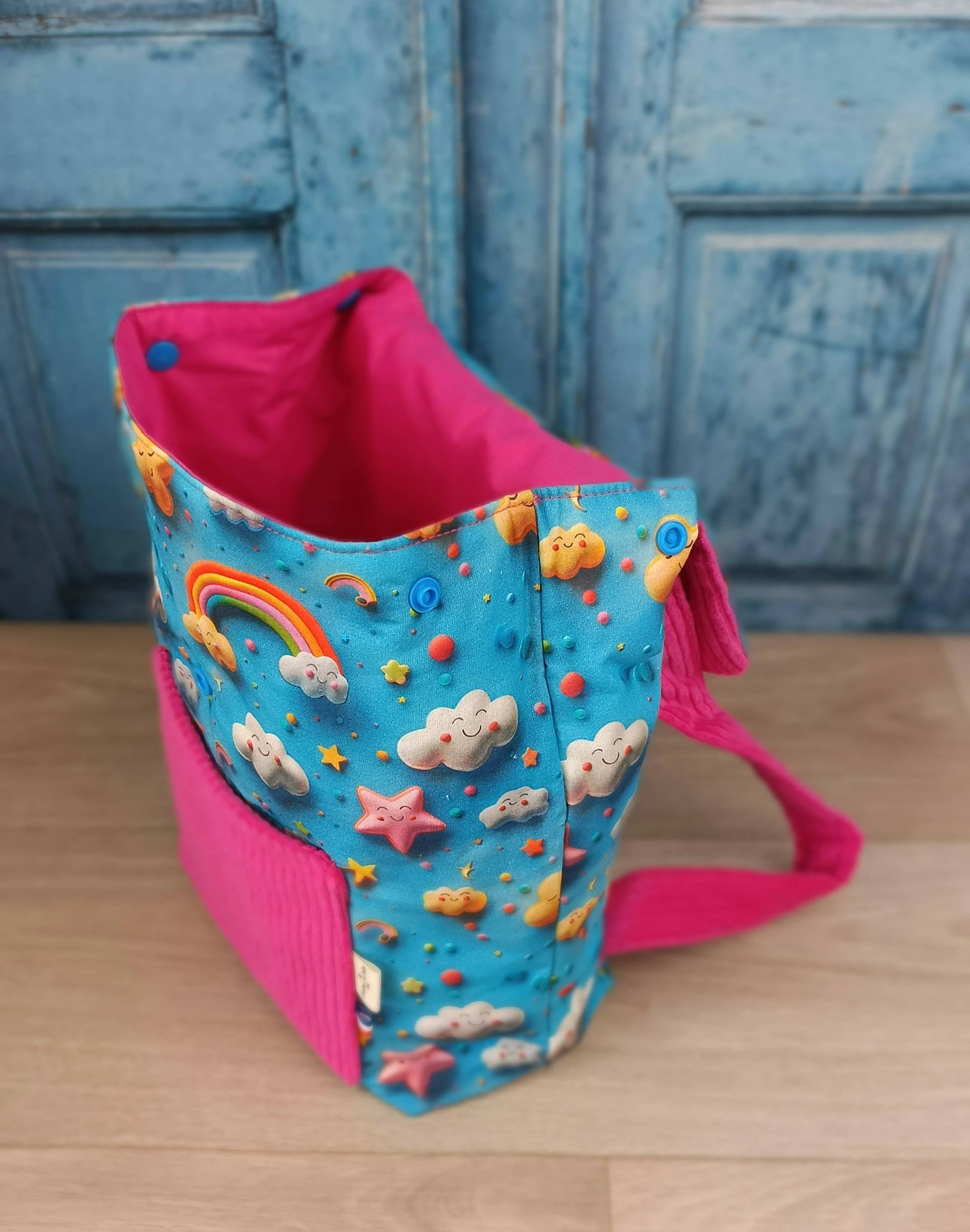 Sac à dos et serviette cantine SKY