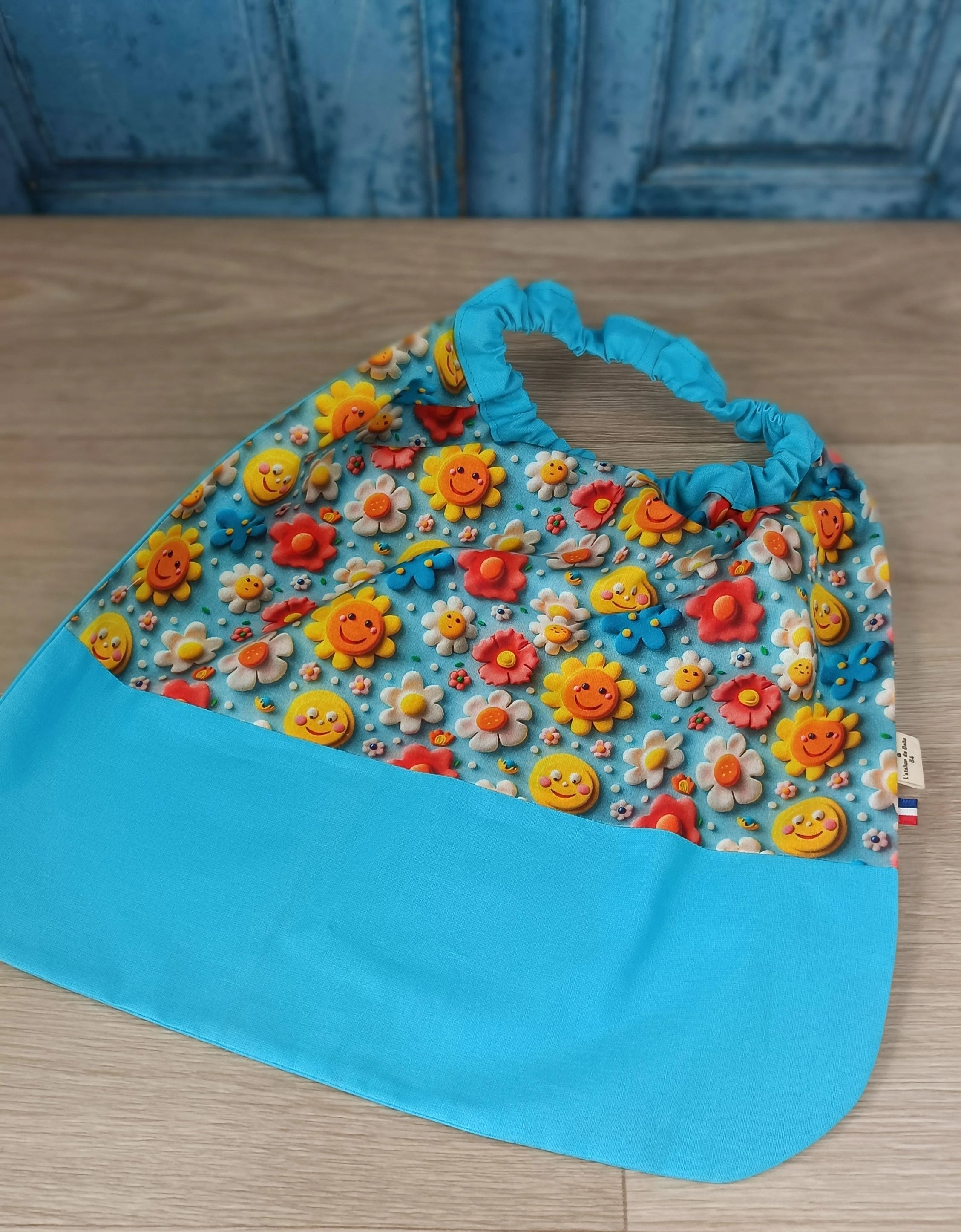 Sac à dos et serviette de cantine Daisy digitale