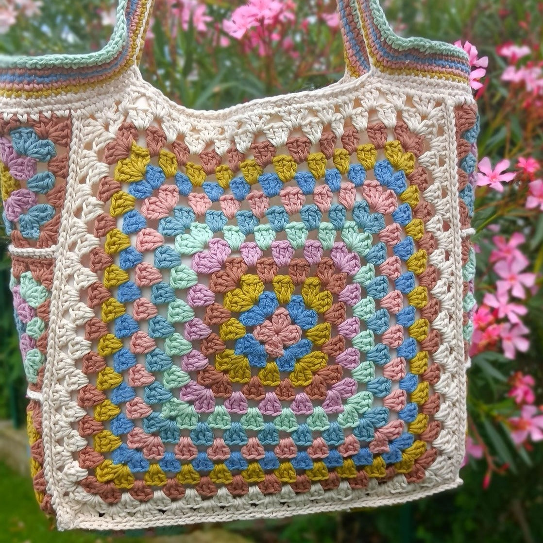 Sac cabas crochet - Lunique 2