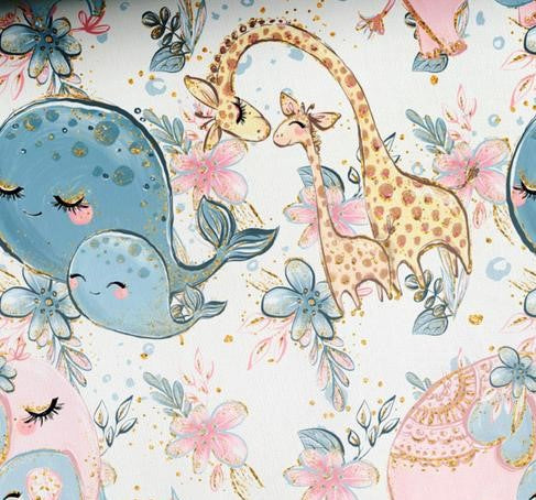 Baleine et girafe