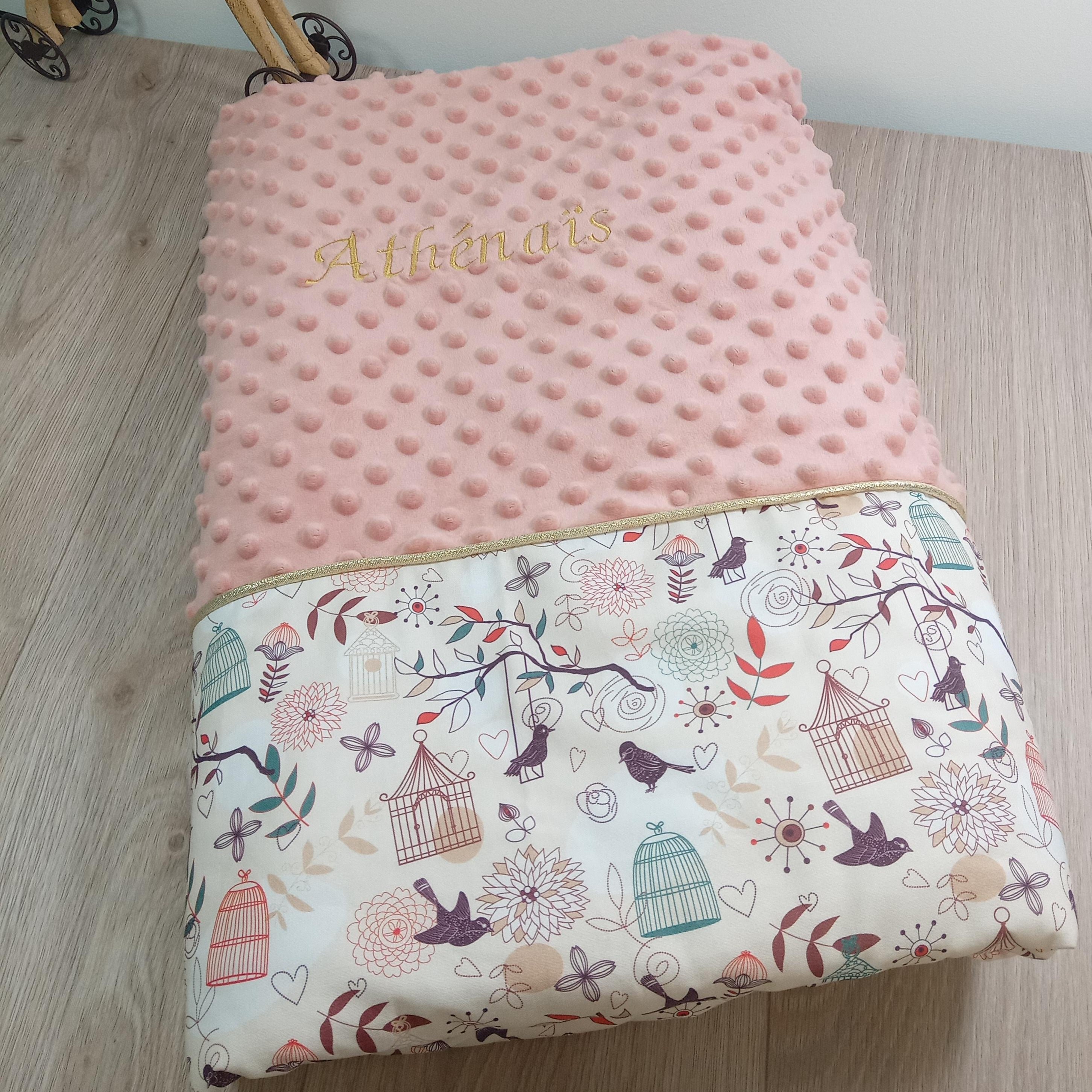 Couverture bébé personnalisable