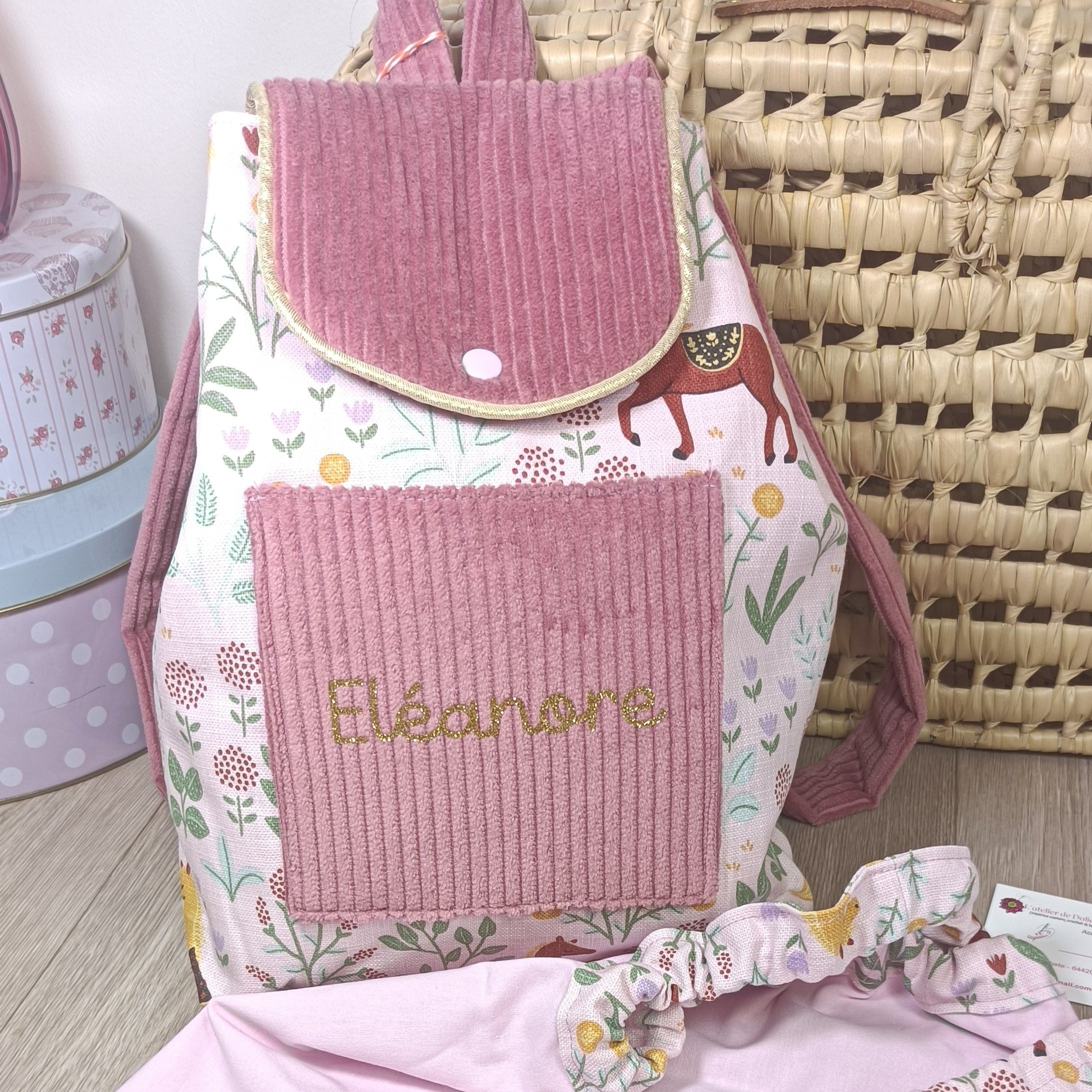 Sac à dos enfant personnalisable