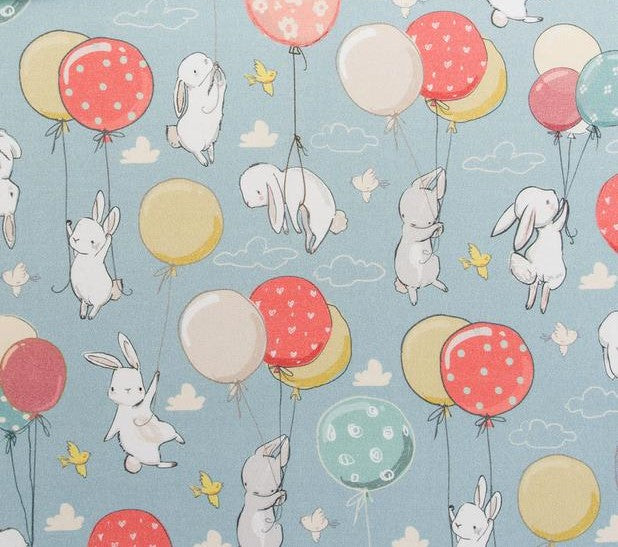 Lapin Ballon bleu