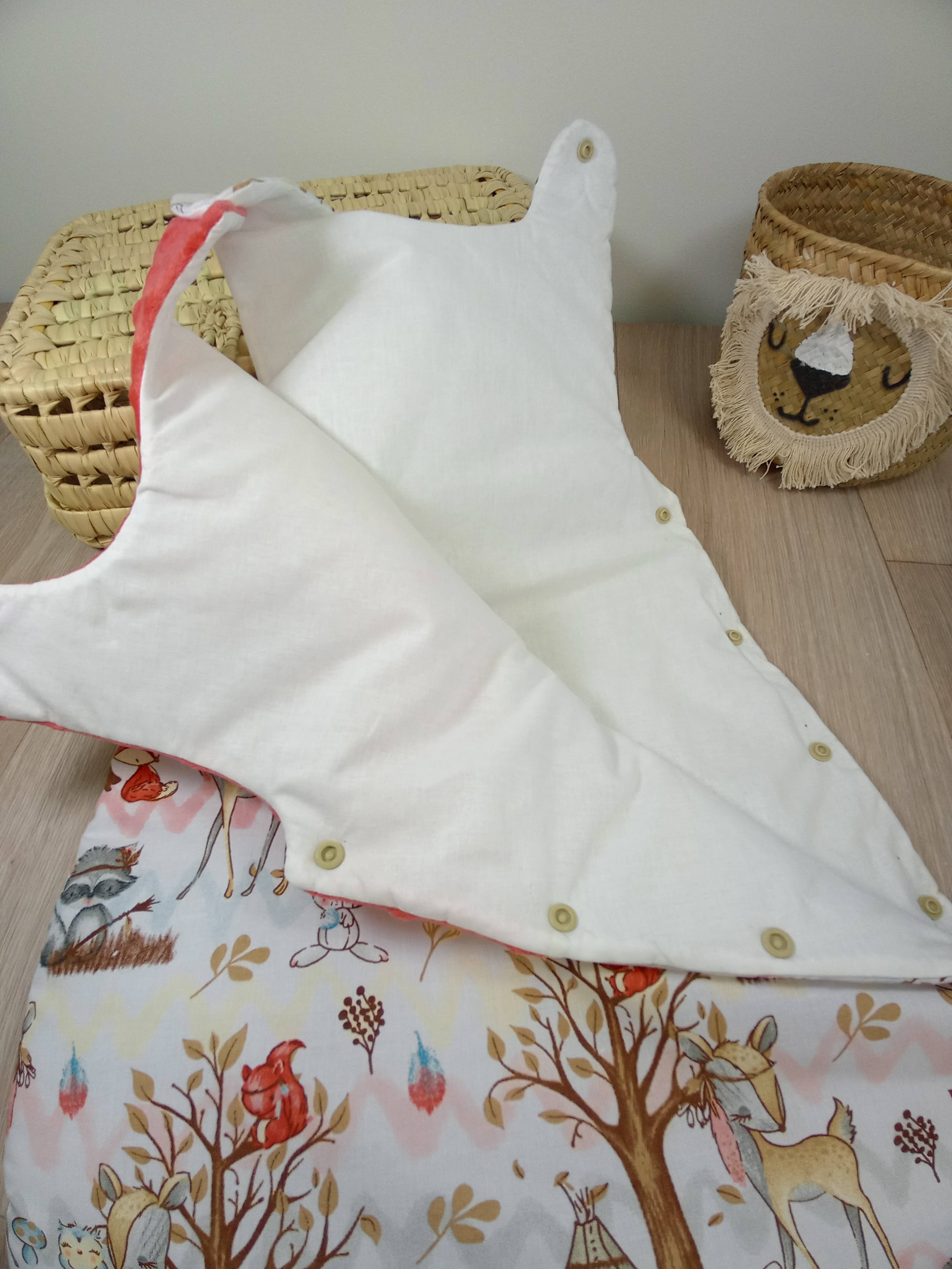 Gigoteuse bébé hiver les animaux de la forêt - 0 à 3 mois