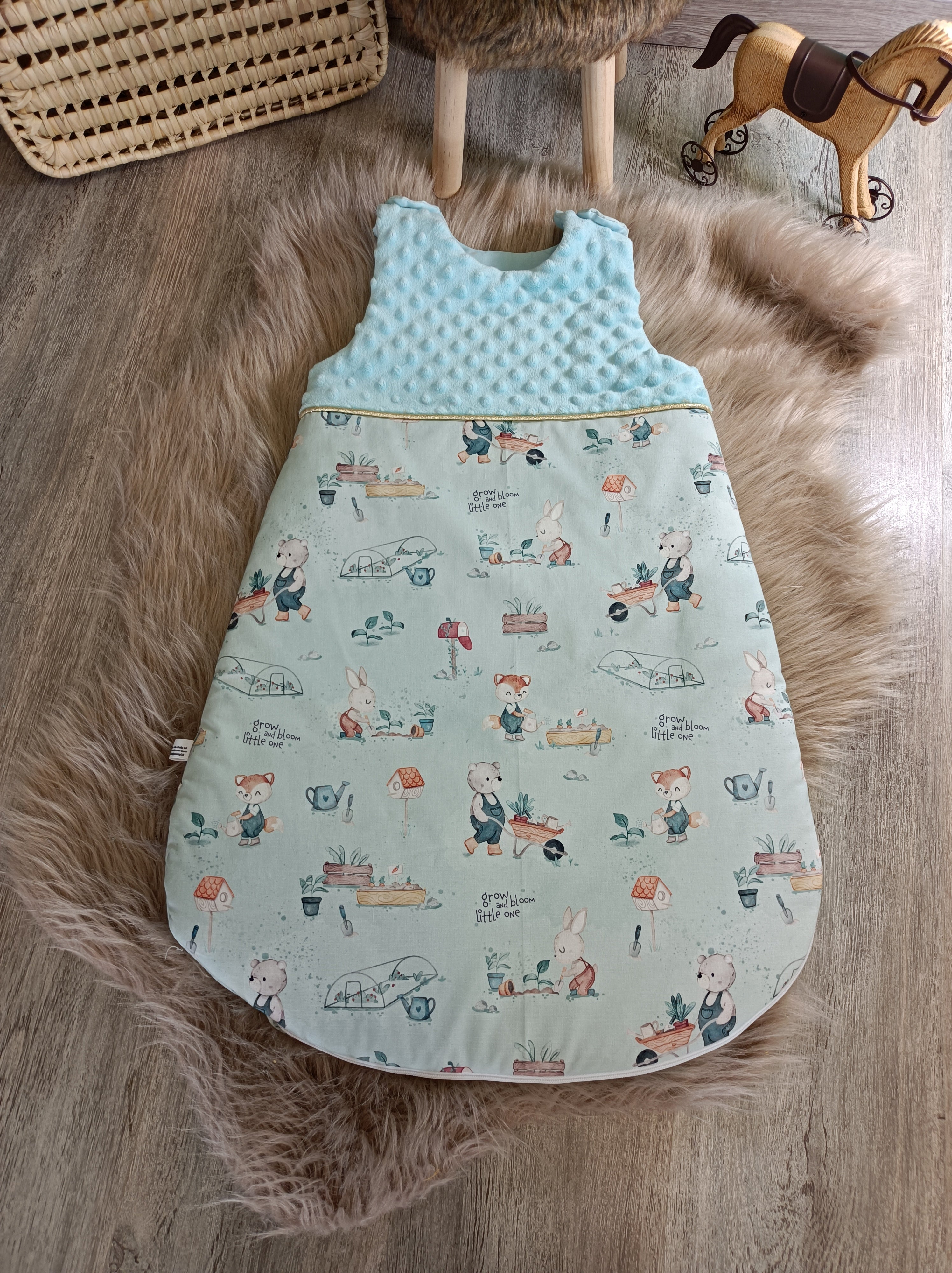 Gigoteuse bébé hiver Au jardin 3 à 6 mois