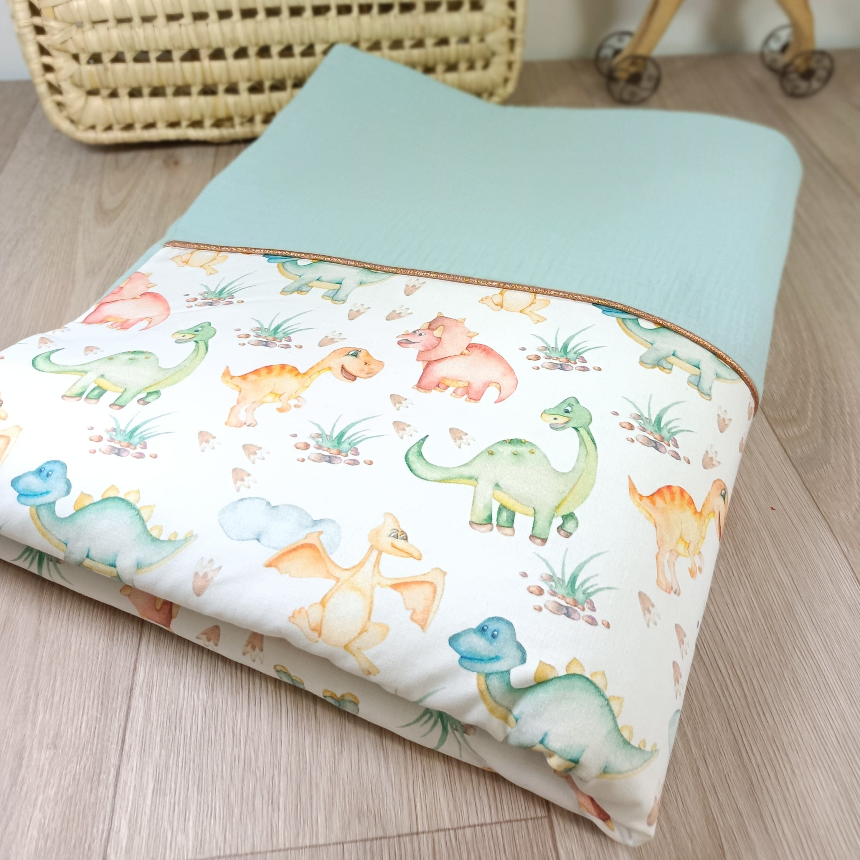 Couverture bébé - Dinosaure