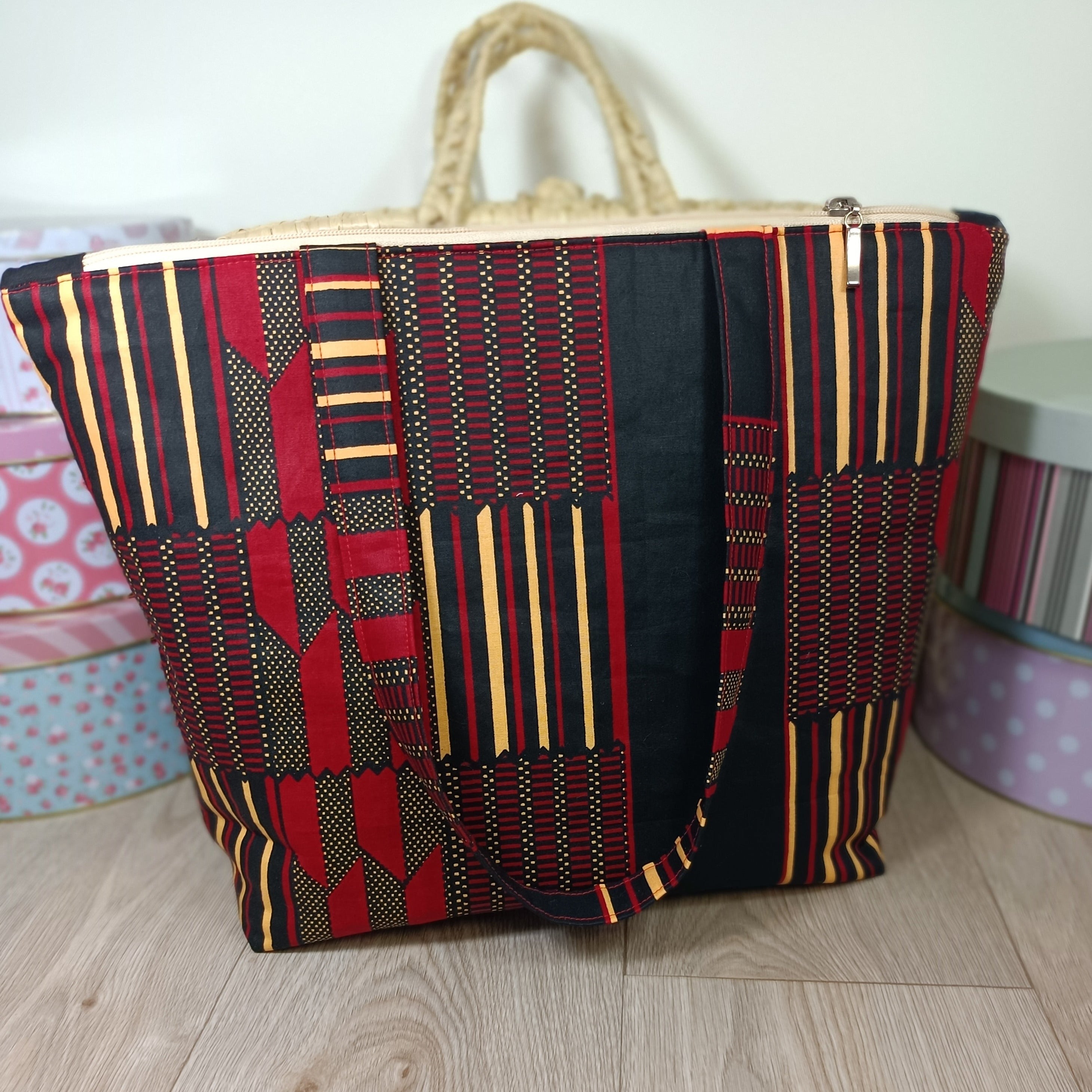Sac cabas et pochette assortis - WAX