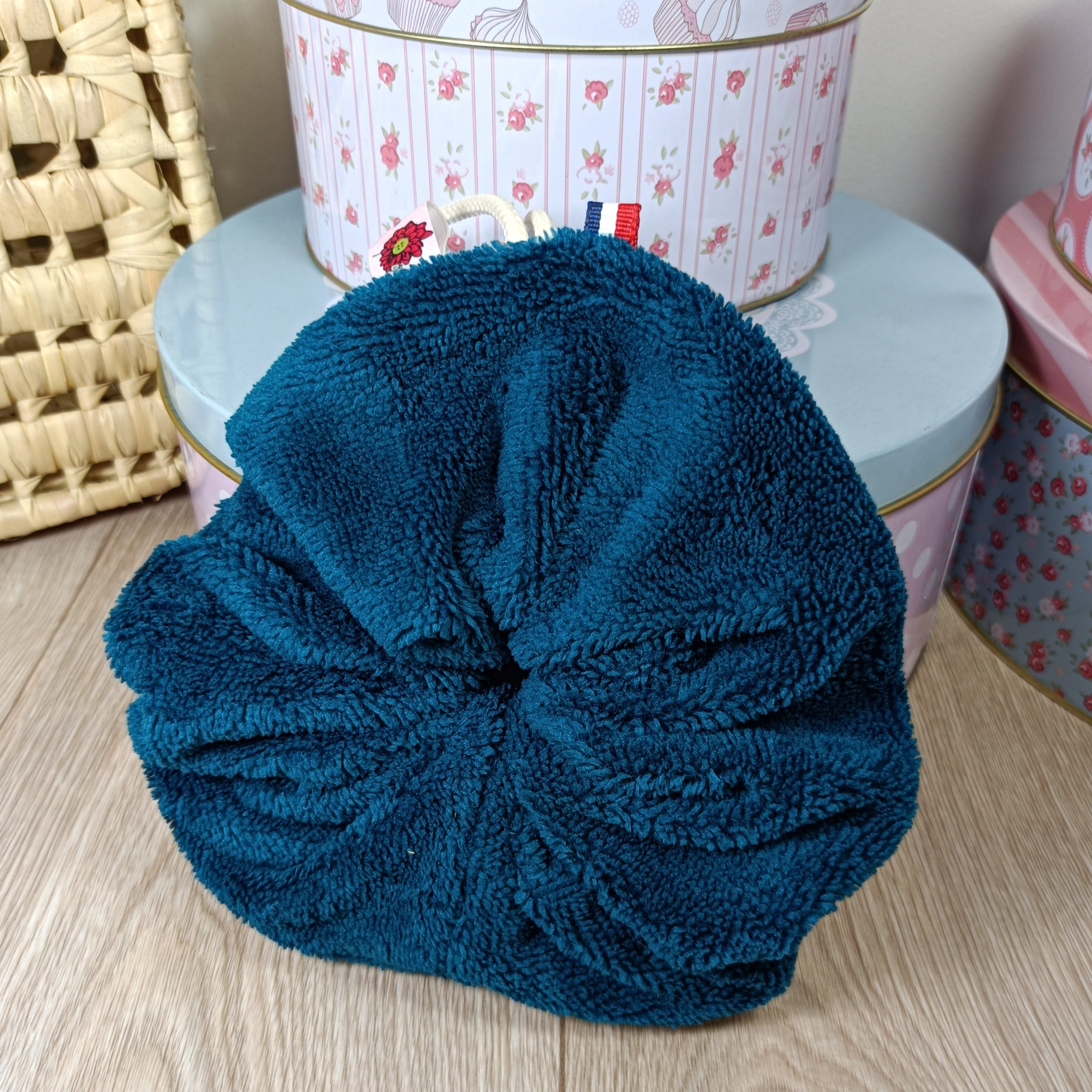 Fleurs de douche éponge bambou très douces disponibles