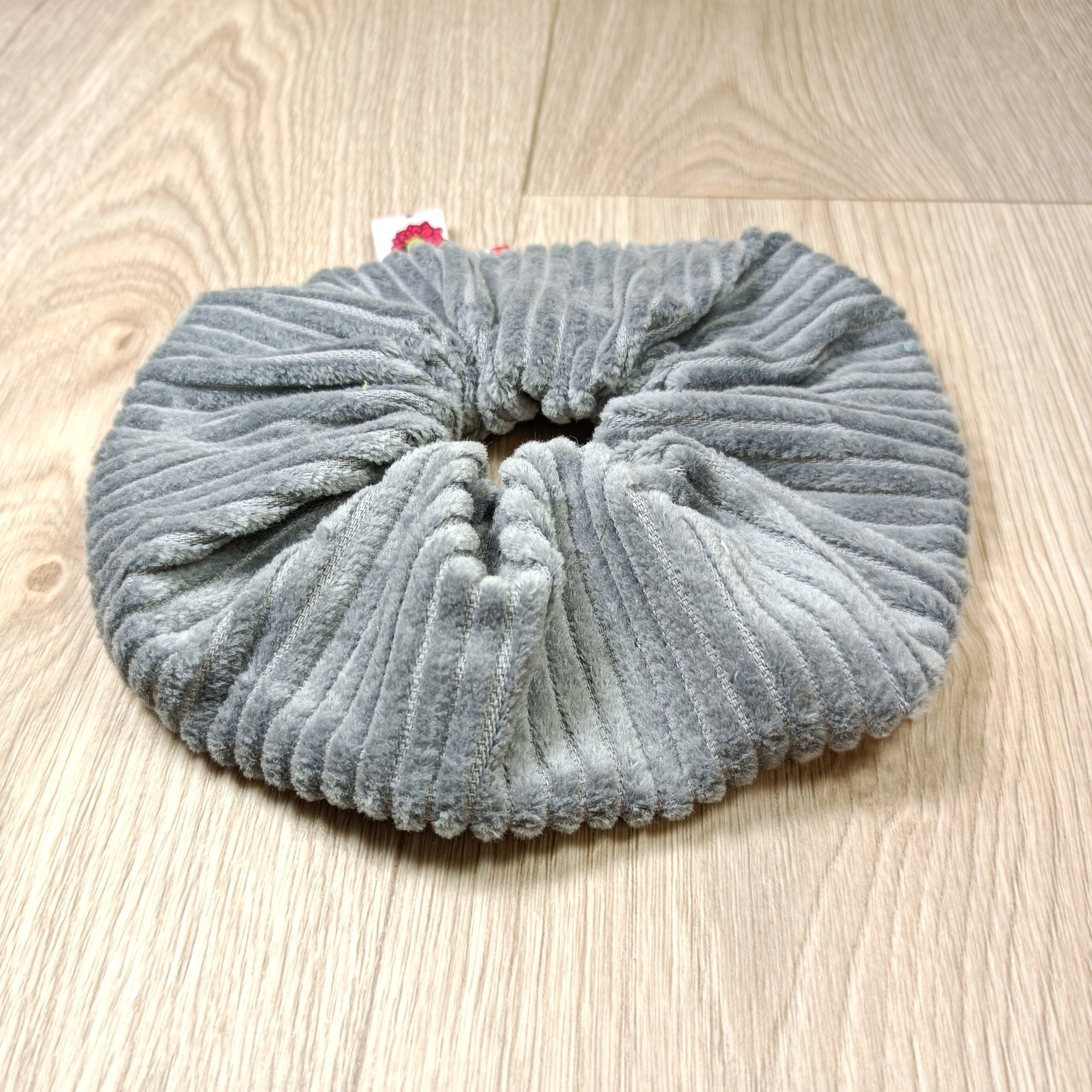 Chouchou scrunchy cheveux en velours coton divers coloris