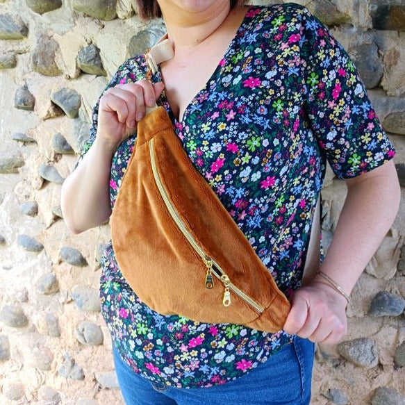 Sac banane - Collection Banana - couleur Cassonade