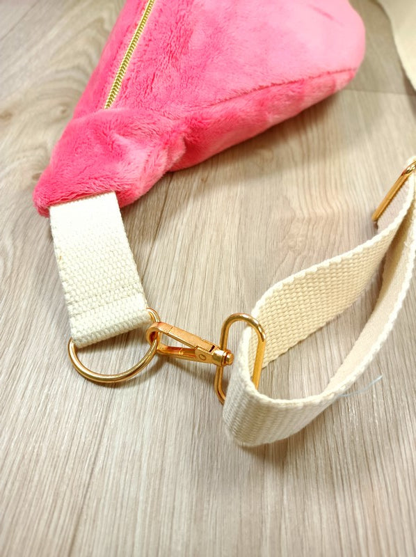 Sac banane - Collection Banana - couleur rose fraise